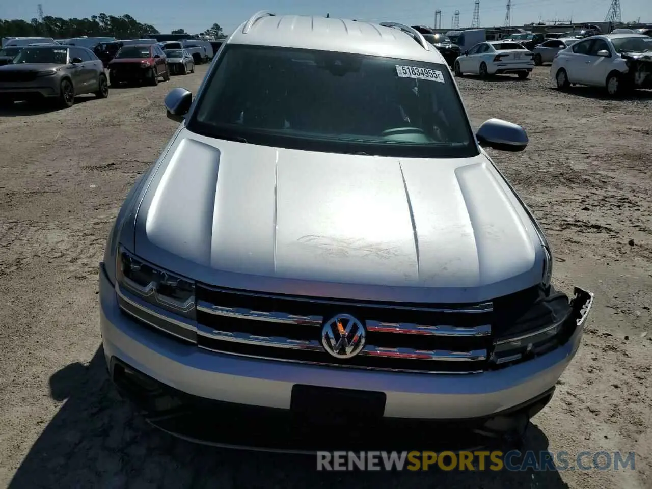 5 fotografías del automóvil dañado 1V2WP2CA4KC577877 VOLKSWAGEN ATLAS 2019