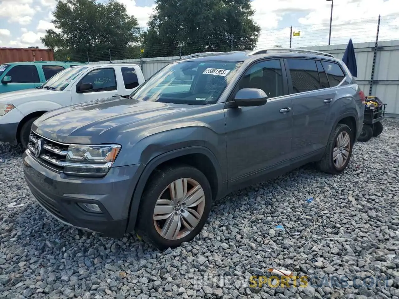 1 fotografías del automóvil dañado 1V2WR2CA0KC578356 VOLKSWAGEN ATLAS 2019
