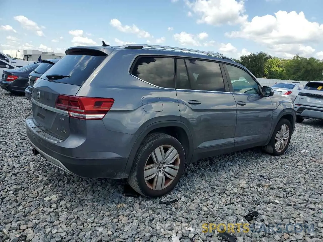 3 fotografías del automóvil dañado 1V2WR2CA0KC578356 VOLKSWAGEN ATLAS 2019