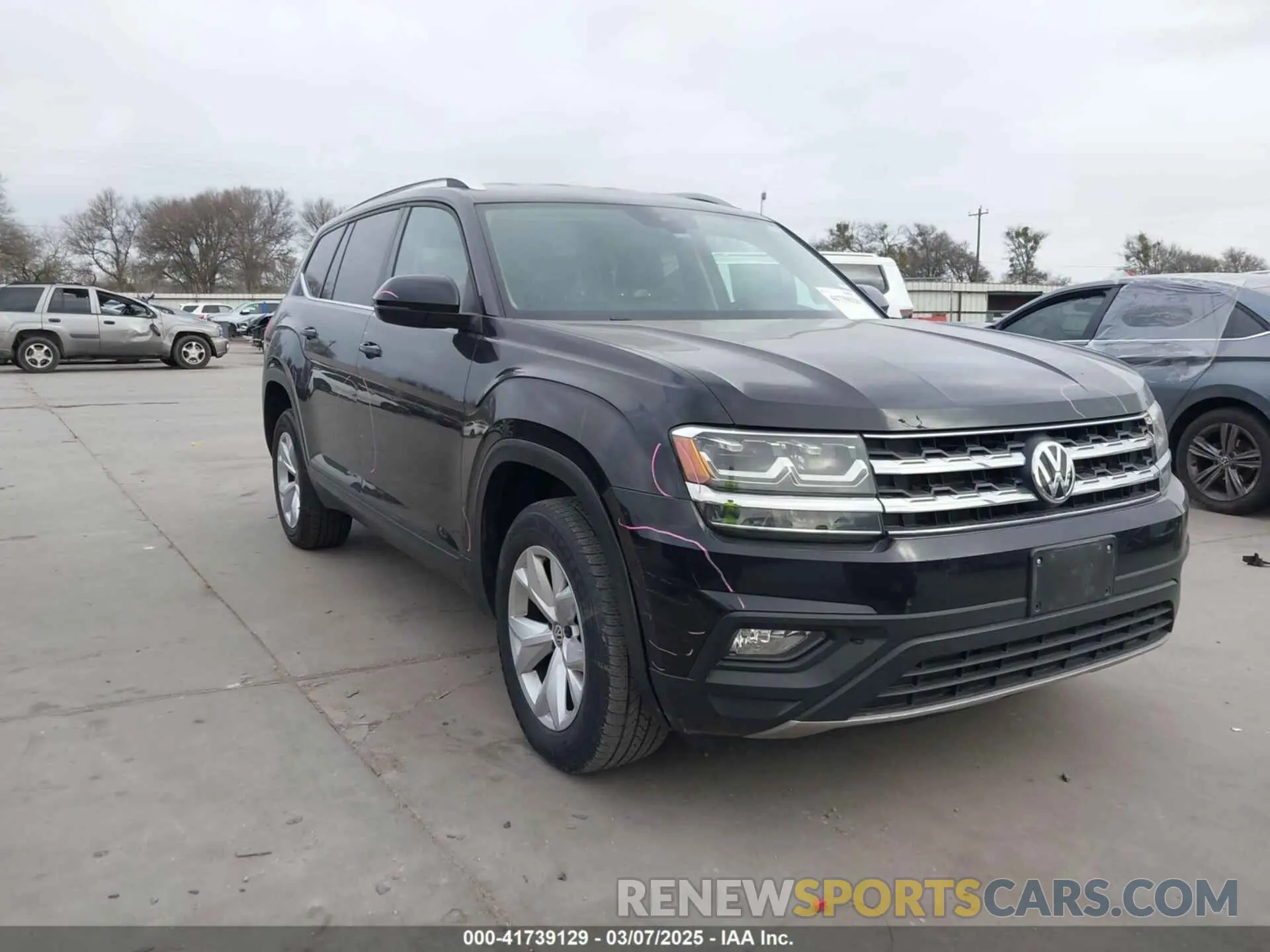1 fotografías del automóvil dañado 1V2WR2CA1KC560593 VOLKSWAGEN ATLAS 2019