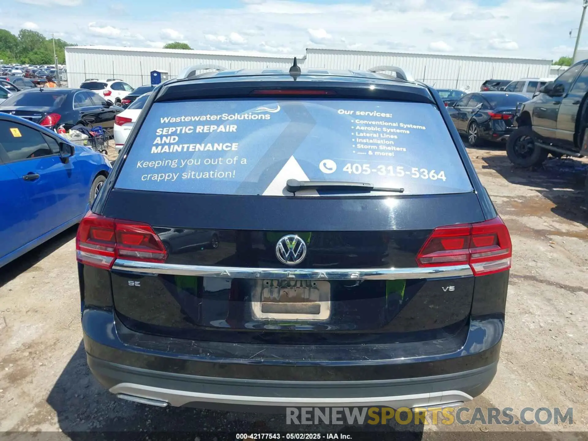 16 fotografías del automóvil dañado 1V2WR2CA2KC612202 VOLKSWAGEN ATLAS 2019