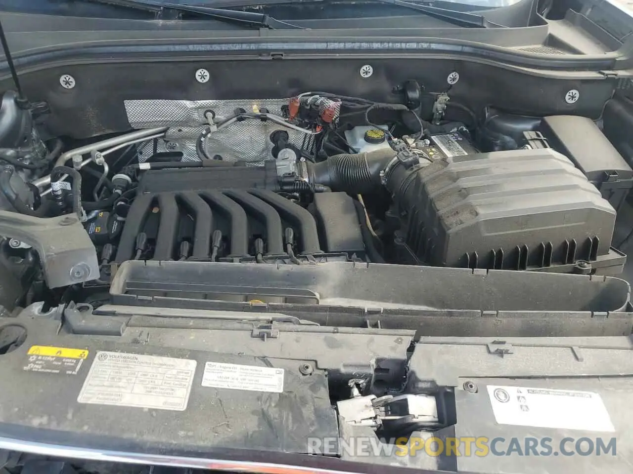 12 fotografías del automóvil dañado 1V2WR2CA4KC531413 VOLKSWAGEN ATLAS 2019