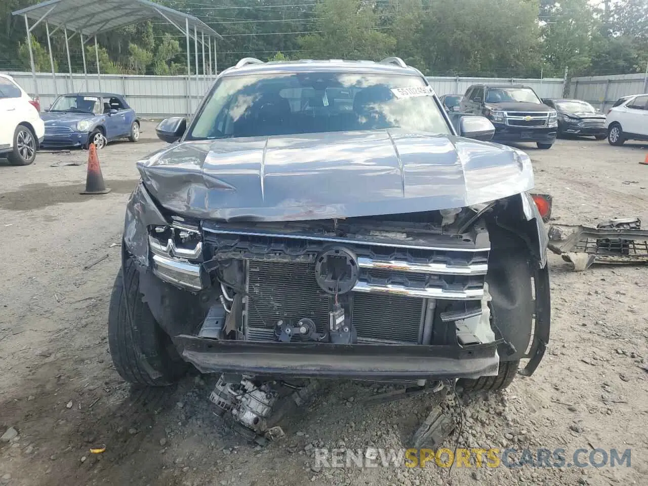5 fotografías del automóvil dañado 1V2WR2CA4KC531413 VOLKSWAGEN ATLAS 2019