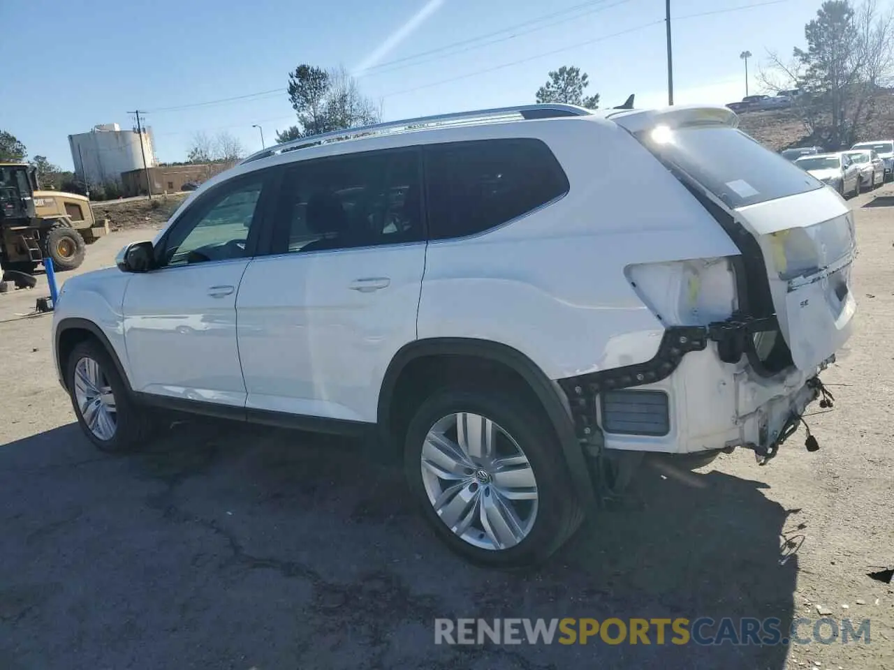 2 fotografías del automóvil dañado 1V2WR2CA5KC528522 VOLKSWAGEN ATLAS 2019