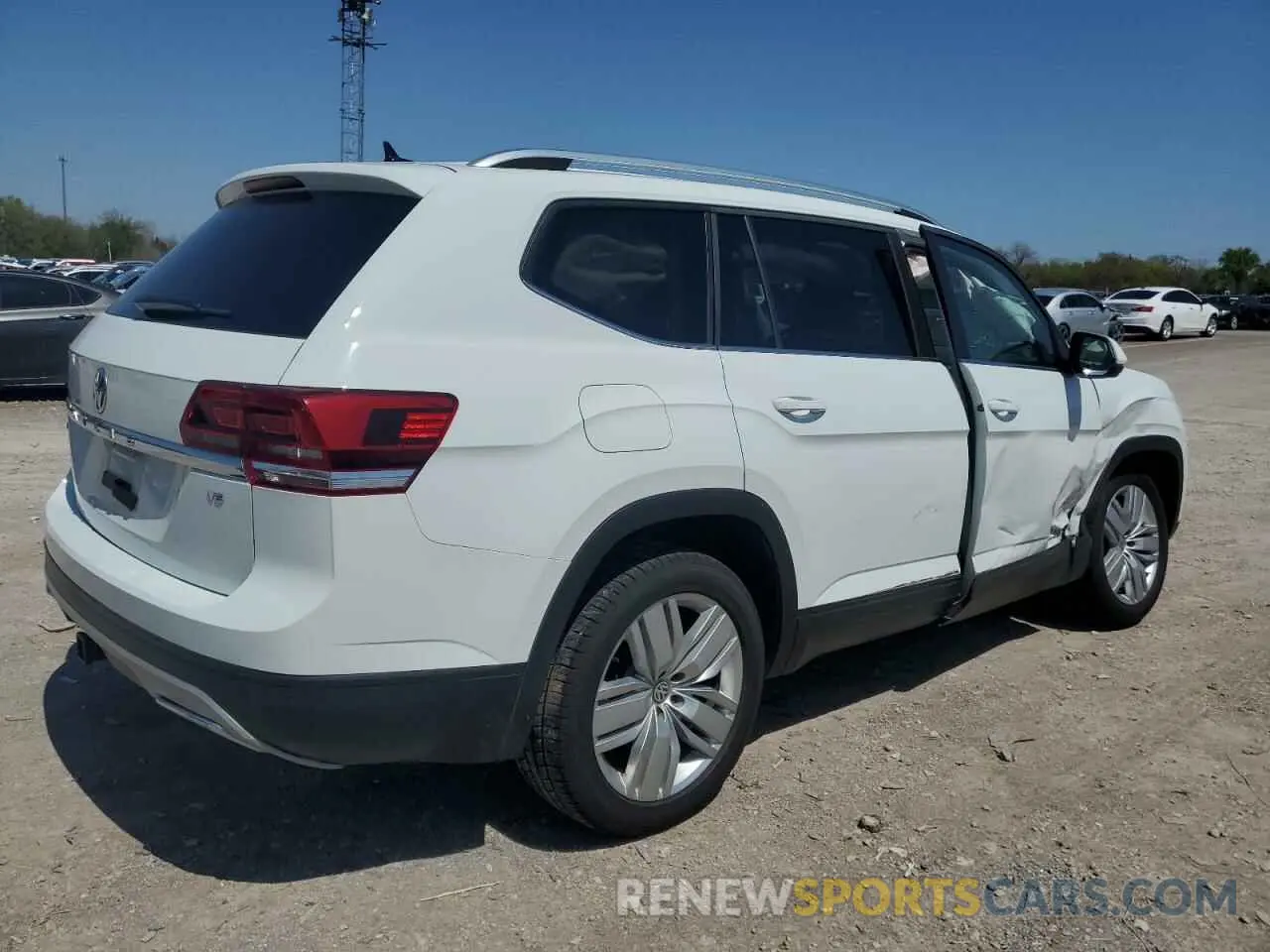 3 fotografías del automóvil dañado 1V2WR2CA7KC598569 VOLKSWAGEN ATLAS 2019