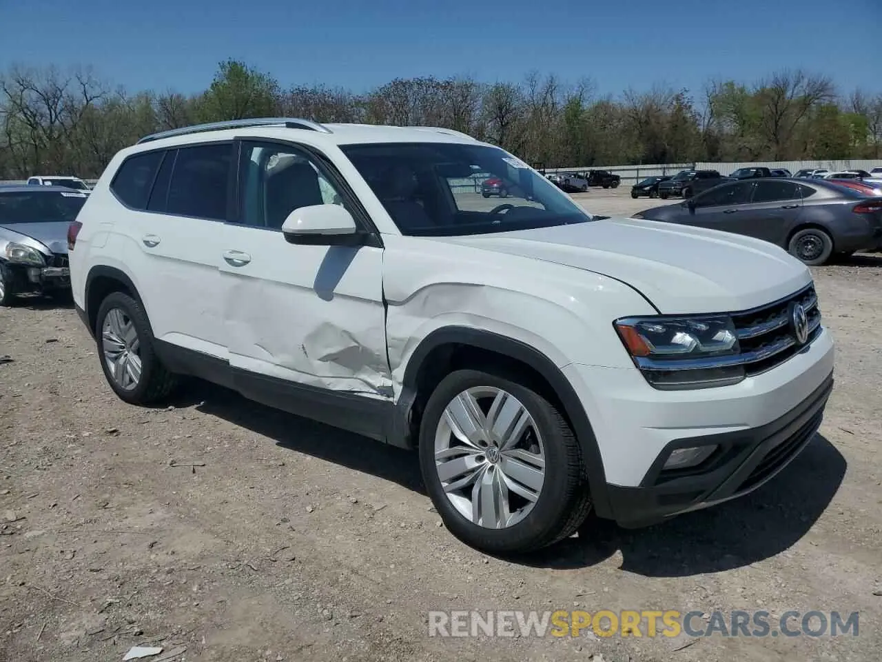 4 fotografías del automóvil dañado 1V2WR2CA7KC598569 VOLKSWAGEN ATLAS 2019
