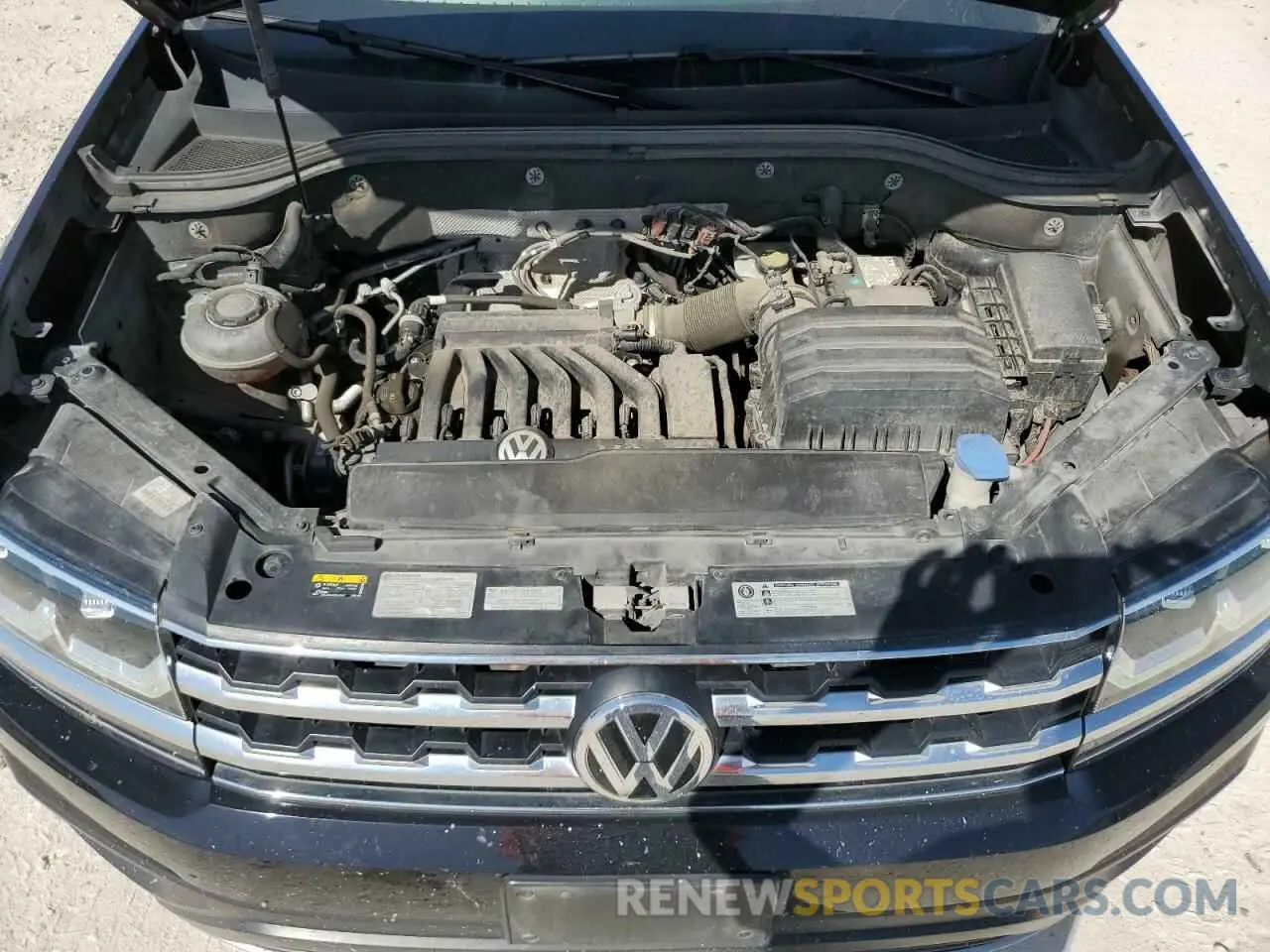 12 fotografías del automóvil dañado 1V2WR2CA7KC609182 VOLKSWAGEN ATLAS 2019