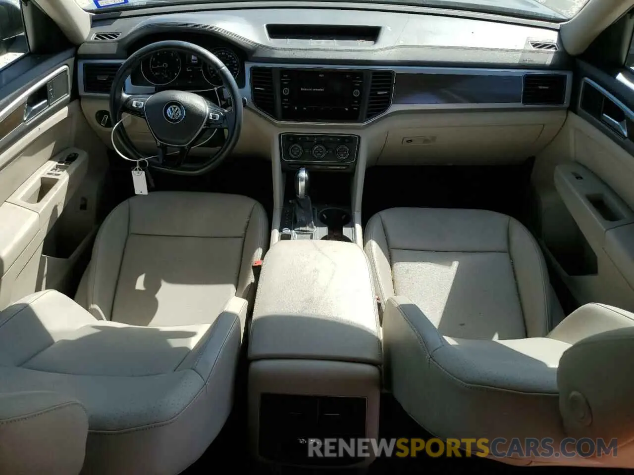 8 fotografías del automóvil dañado 1V2WR2CA7KC609182 VOLKSWAGEN ATLAS 2019