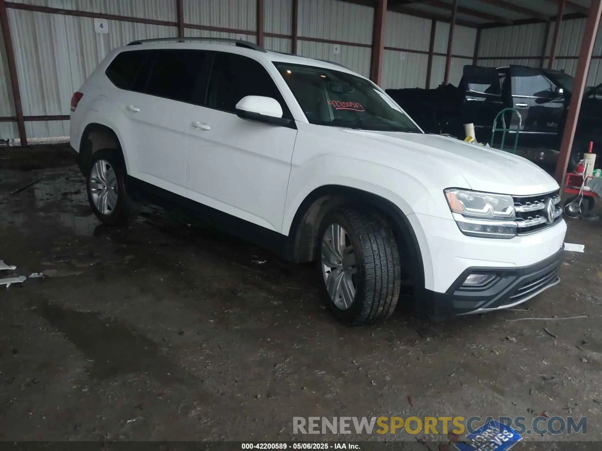 1 fotografías del automóvil dañado 1V2WR2CA8KC526036 VOLKSWAGEN ATLAS 2019