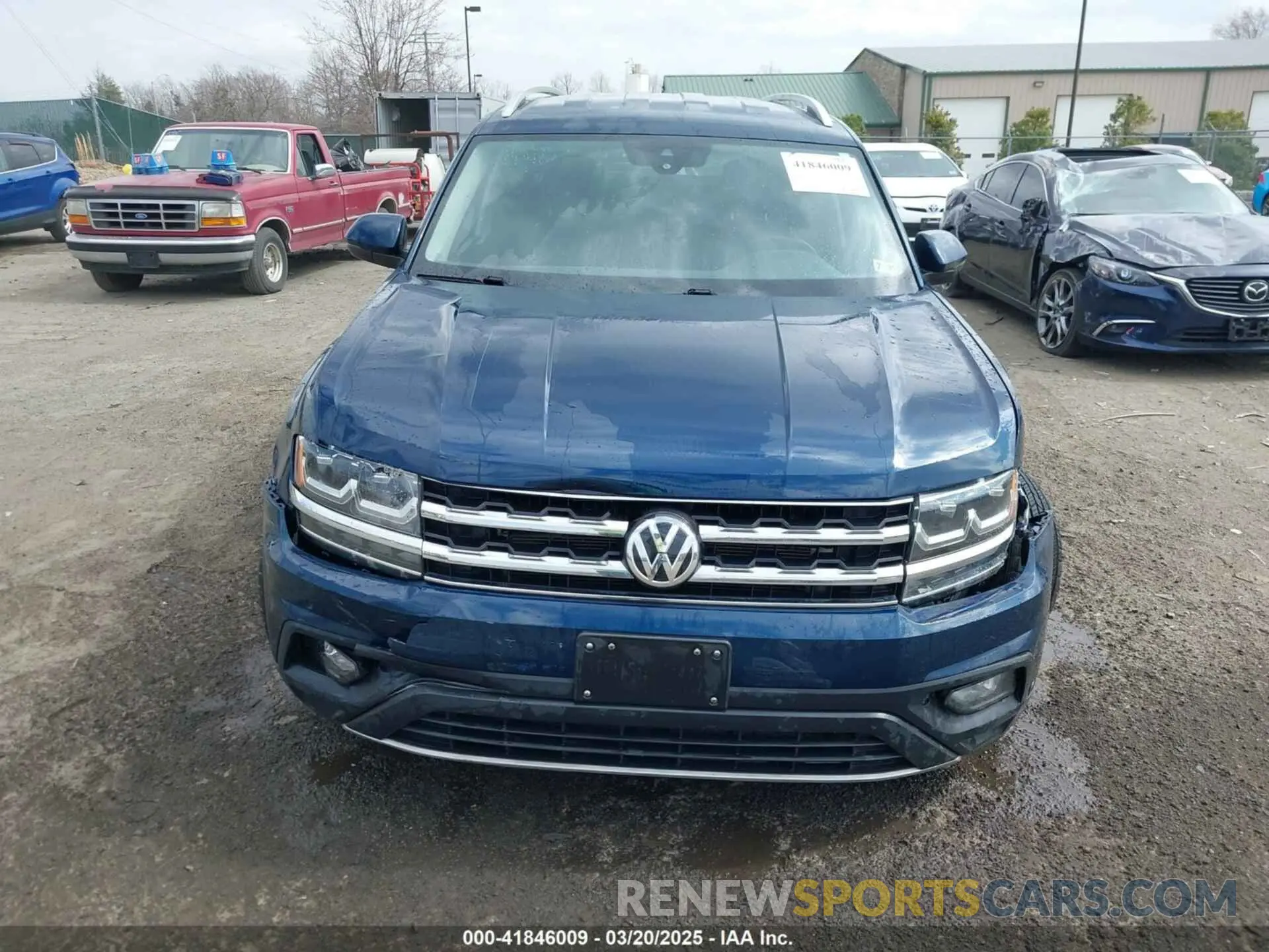 12 fotografías del automóvil dañado 1V2WR2CA9KC545503 VOLKSWAGEN ATLAS 2019