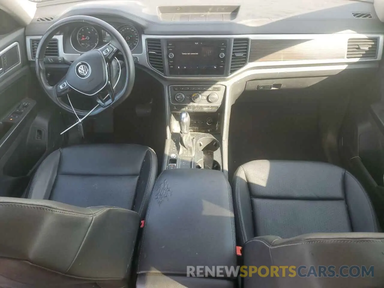 8 fotografías del automóvil dañado 1V2WR2CAXKC507245 VOLKSWAGEN ATLAS 2019