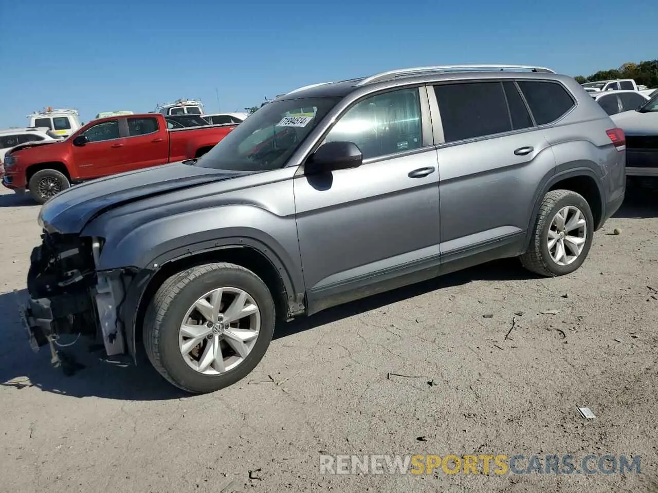 1 fotografías del automóvil dañado 1V2WR2CAXKC576470 VOLKSWAGEN ATLAS 2019