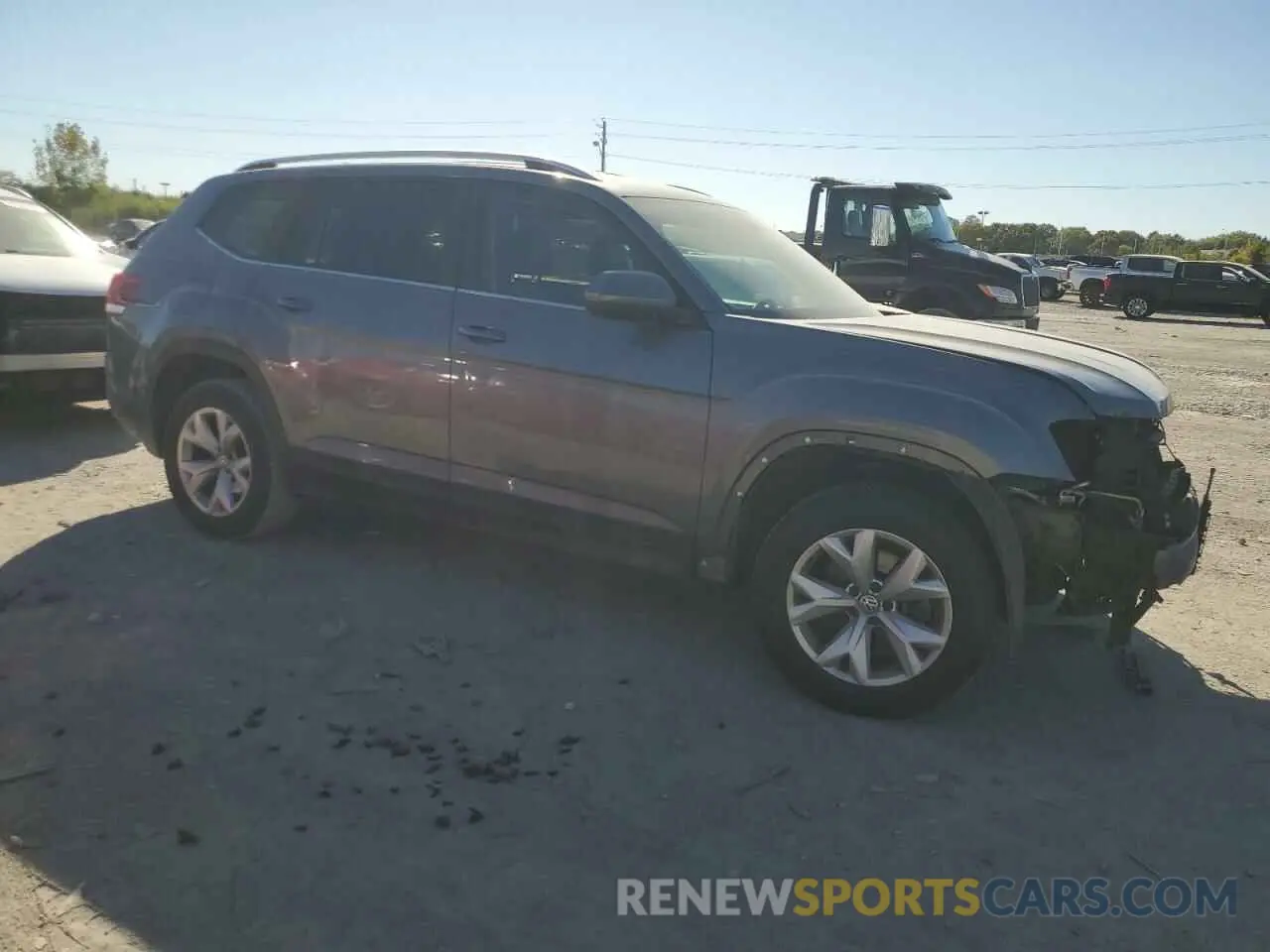 4 fotografías del automóvil dañado 1V2WR2CAXKC576470 VOLKSWAGEN ATLAS 2019