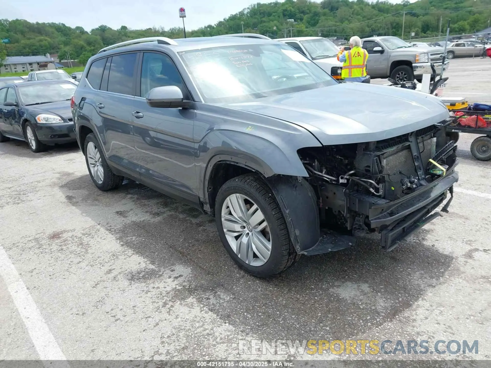 1 fotografías del automóvil dañado 1V2WR2CAXKC611864 VOLKSWAGEN ATLAS 2019