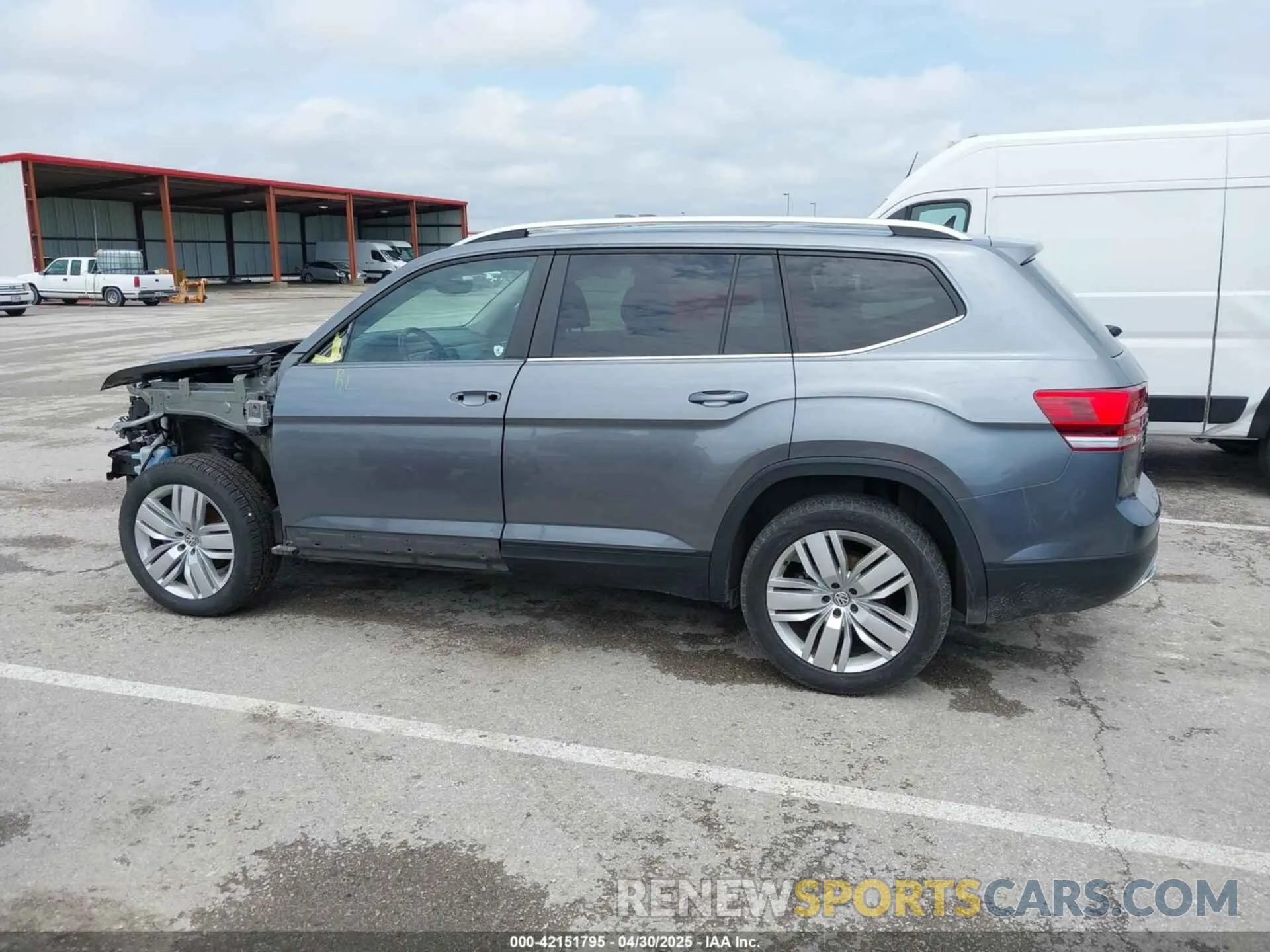 14 fotografías del automóvil dañado 1V2WR2CAXKC611864 VOLKSWAGEN ATLAS 2019
