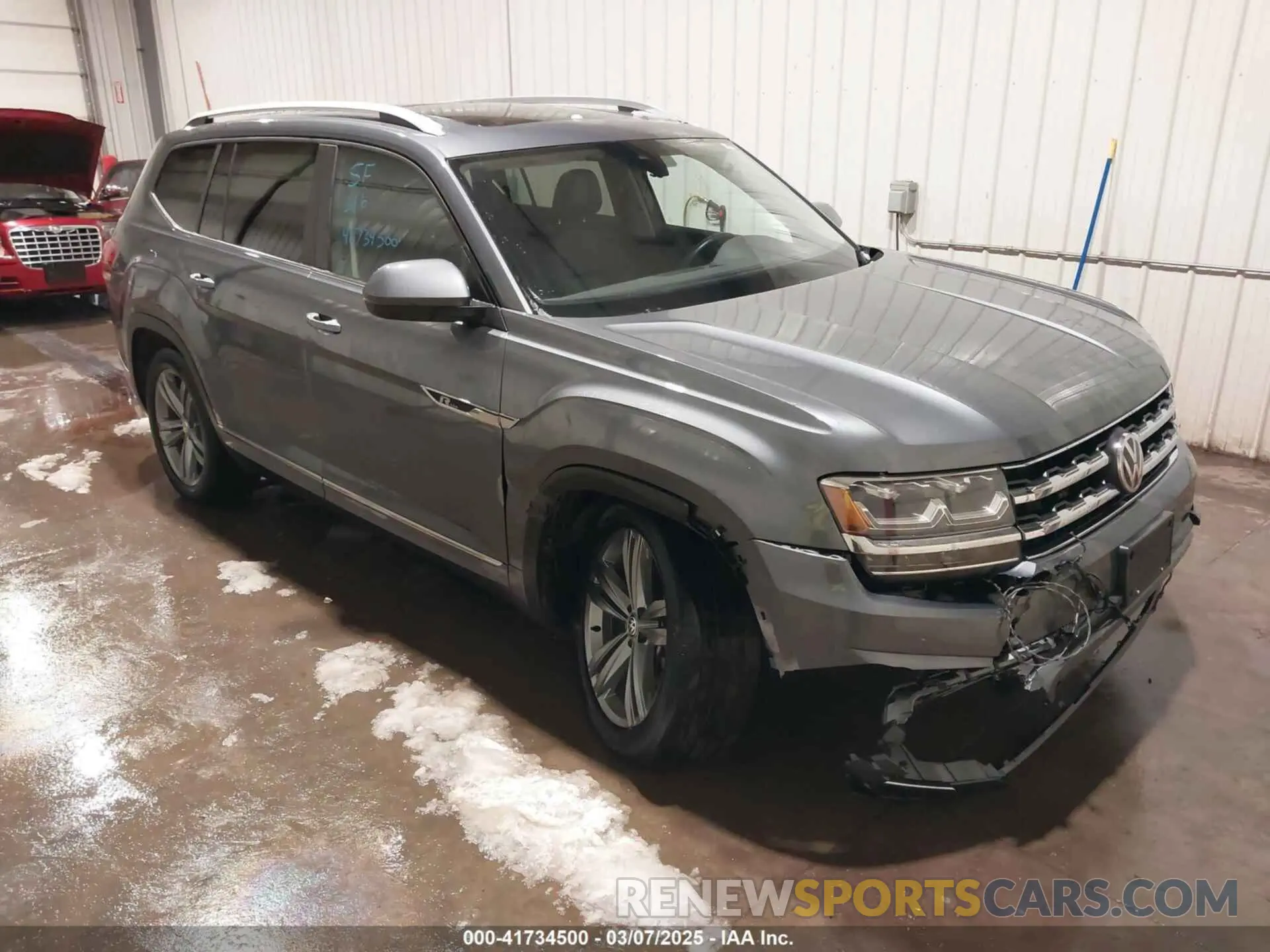 1 fotografías del automóvil dañado 1V2XR2CA0KC589099 VOLKSWAGEN ATLAS 2019