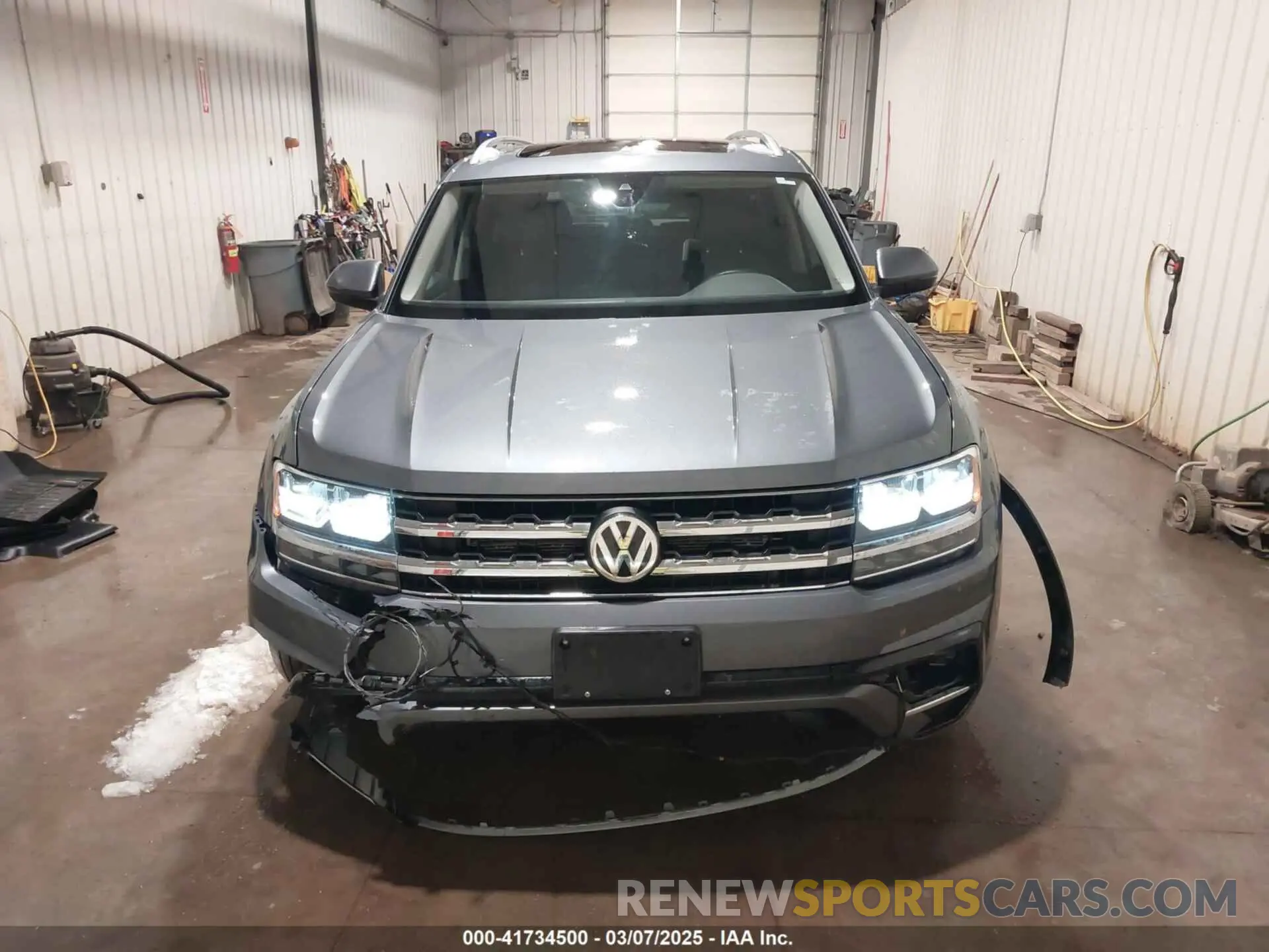 13 fotografías del automóvil dañado 1V2XR2CA0KC589099 VOLKSWAGEN ATLAS 2019