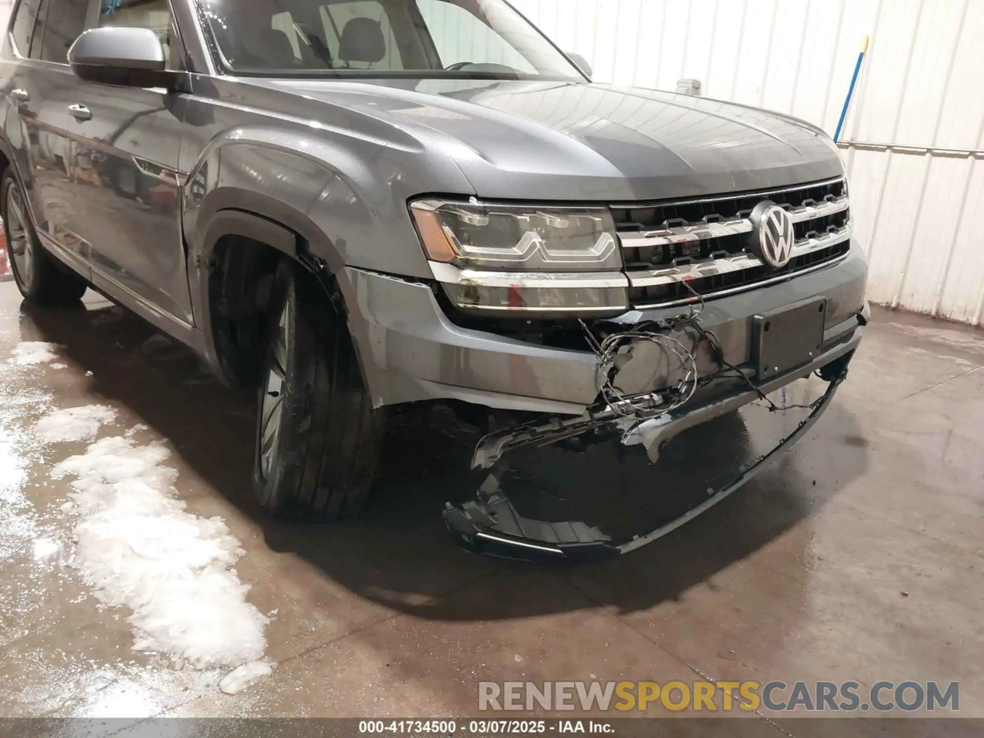 6 fotografías del automóvil dañado 1V2XR2CA0KC589099 VOLKSWAGEN ATLAS 2019