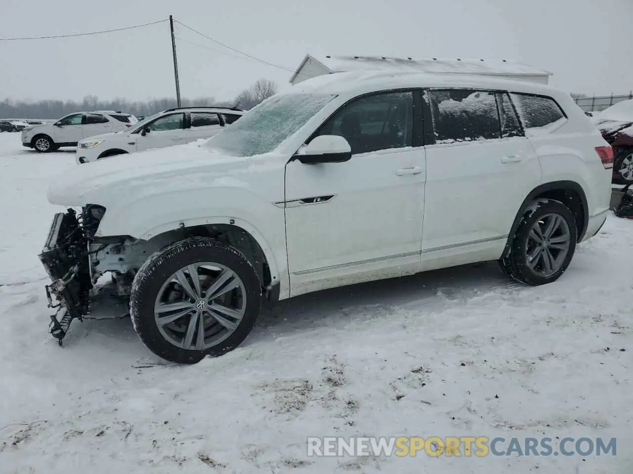 1 fotografías del automóvil dañado 1V2XR2CA6KC621702 VOLKSWAGEN ATLAS 2019