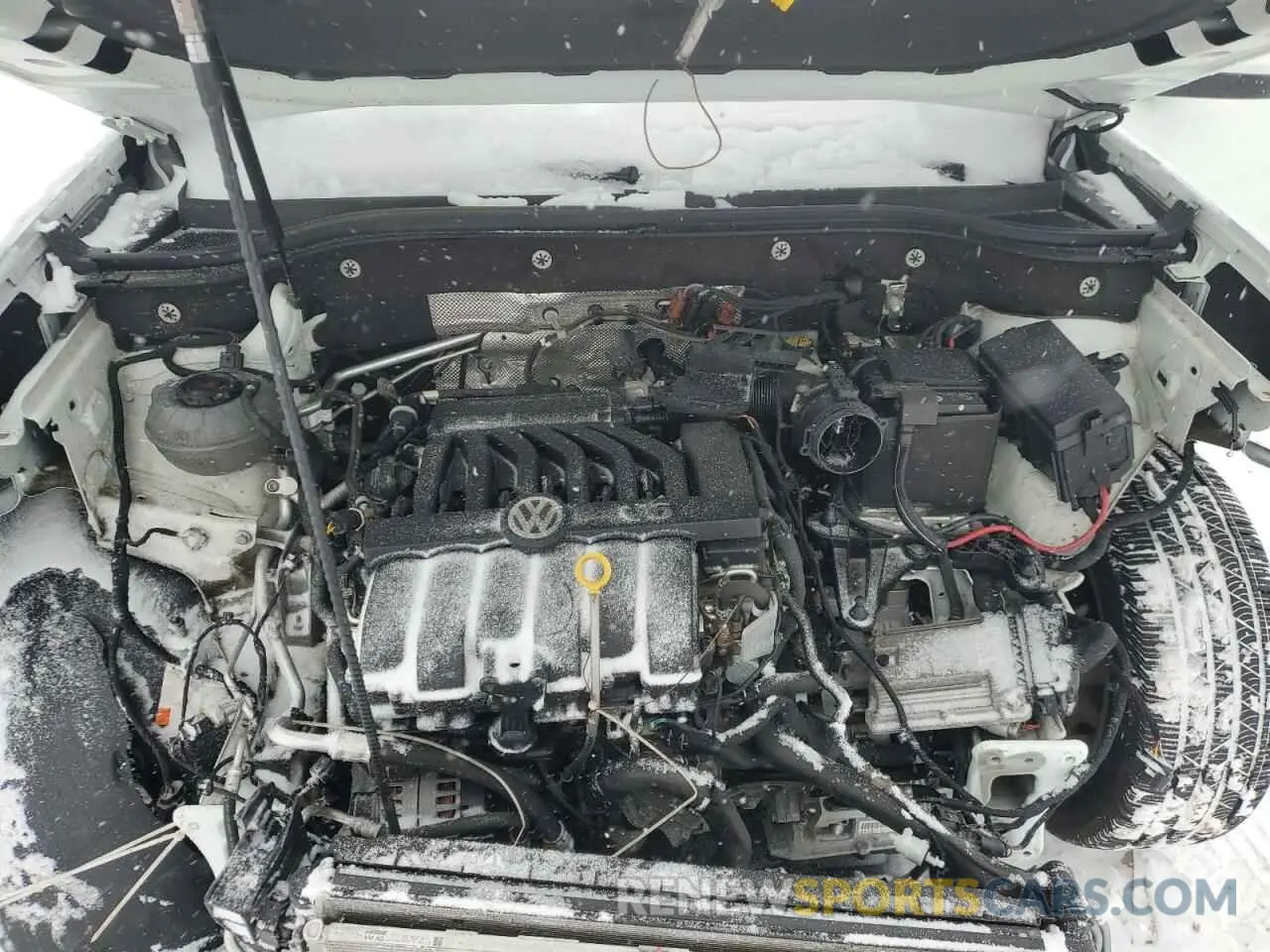 12 fotografías del automóvil dañado 1V2XR2CA6KC621702 VOLKSWAGEN ATLAS 2019