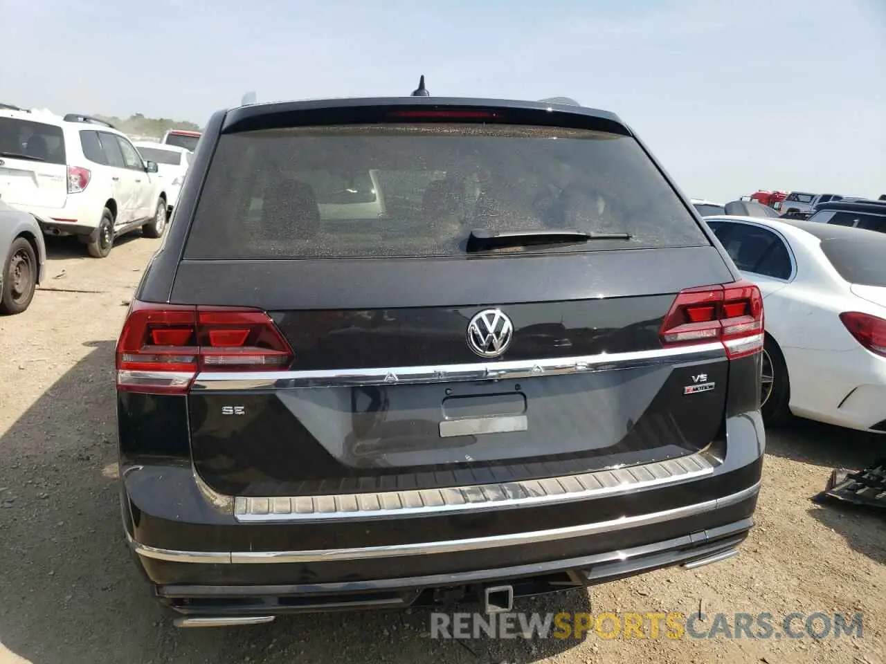 6 fotografías del automóvil dañado 1V2XR2CA8KC591411 VOLKSWAGEN ATLAS 2019