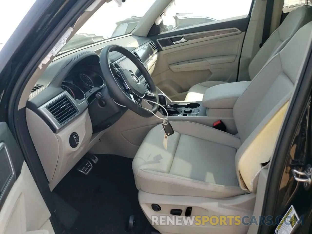 7 fotografías del automóvil dañado 1V2XR2CA8KC591411 VOLKSWAGEN ATLAS 2019
