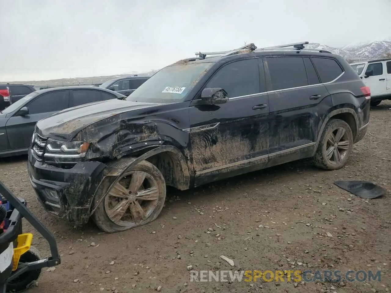 1 fotografías del automóvil dañado 1V2XR2CA8KC617151 VOLKSWAGEN ATLAS 2019