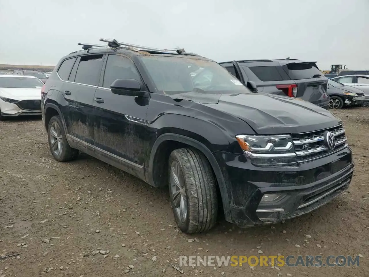 4 fotografías del automóvil dañado 1V2XR2CA8KC617151 VOLKSWAGEN ATLAS 2019