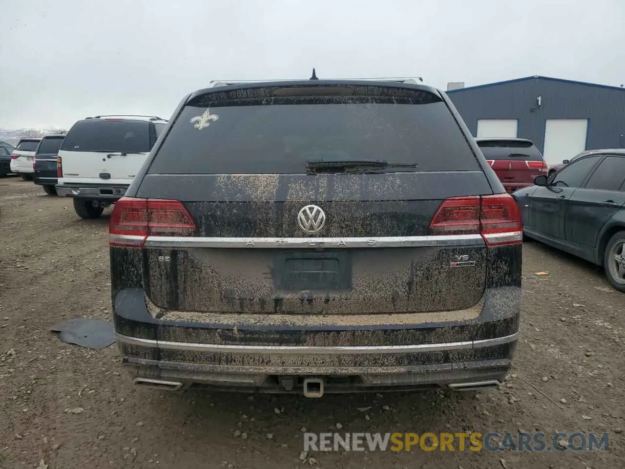 6 fotografías del automóvil dañado 1V2XR2CA8KC617151 VOLKSWAGEN ATLAS 2019