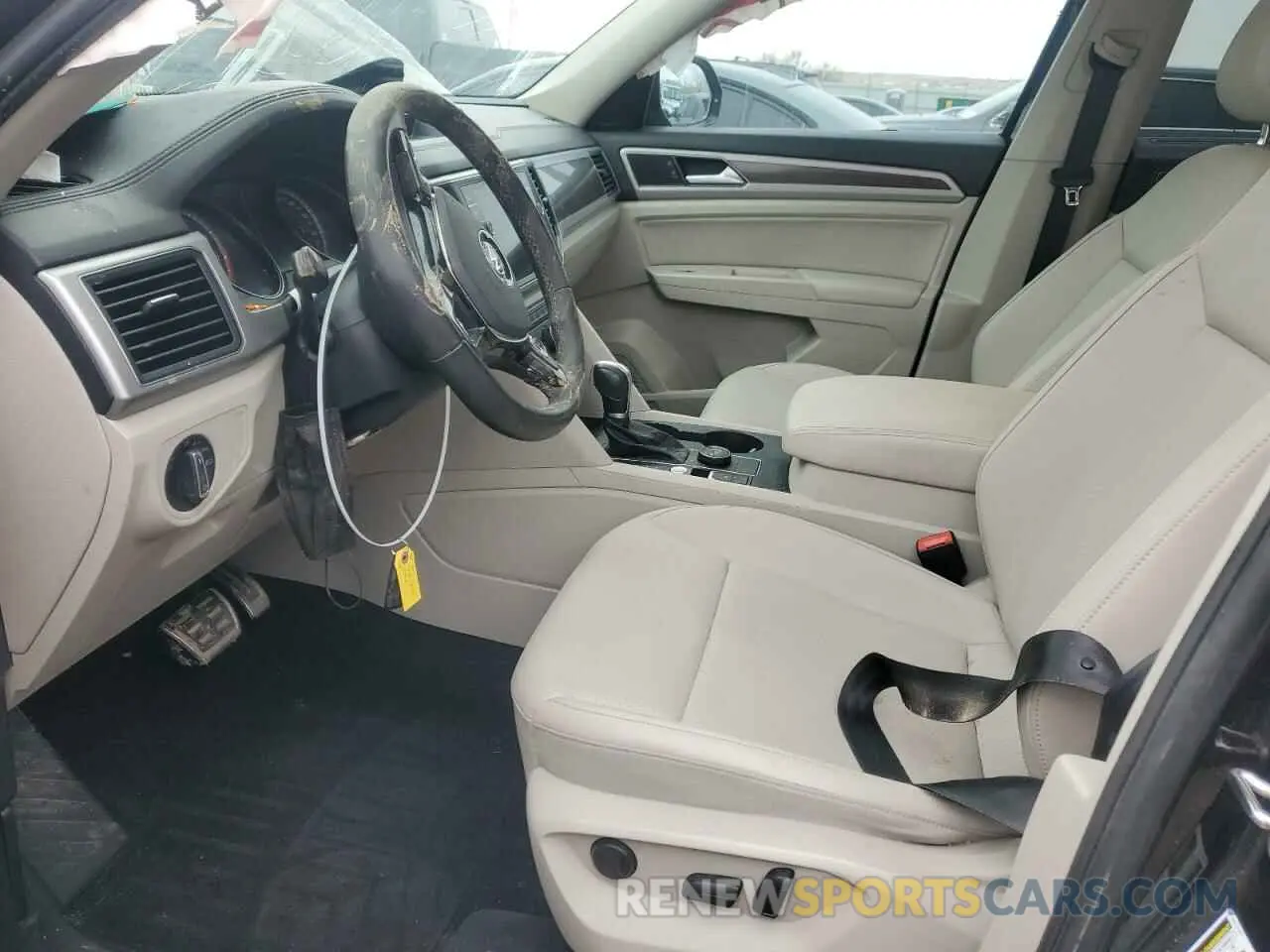 7 fotografías del automóvil dañado 1V2XR2CA8KC617151 VOLKSWAGEN ATLAS 2019