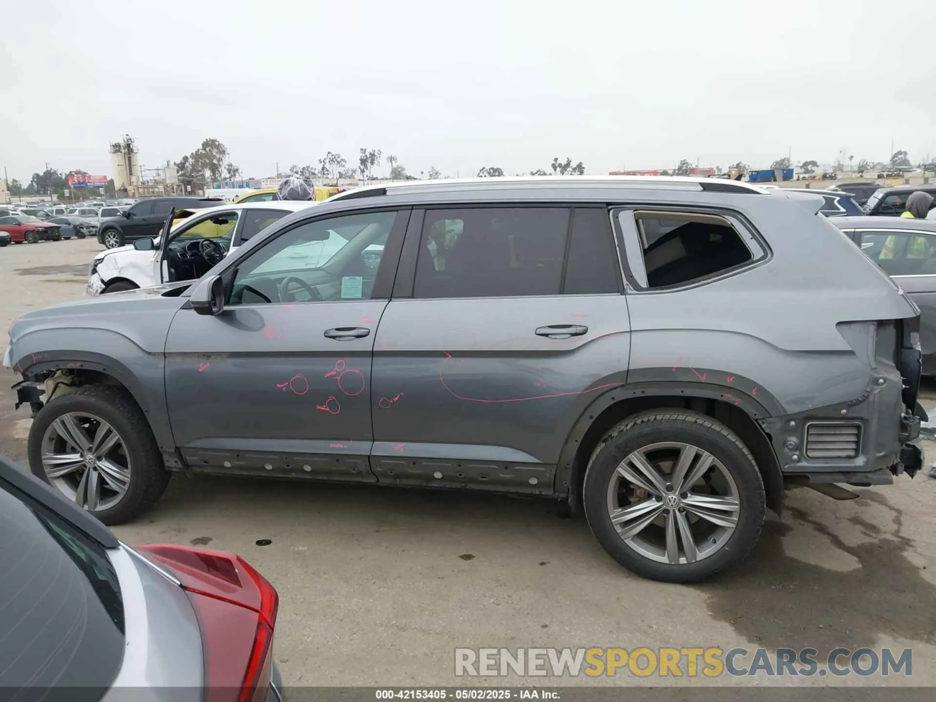 15 fotografías del automóvil dañado 1V2YR2CA9KC511490 VOLKSWAGEN ATLAS 2019