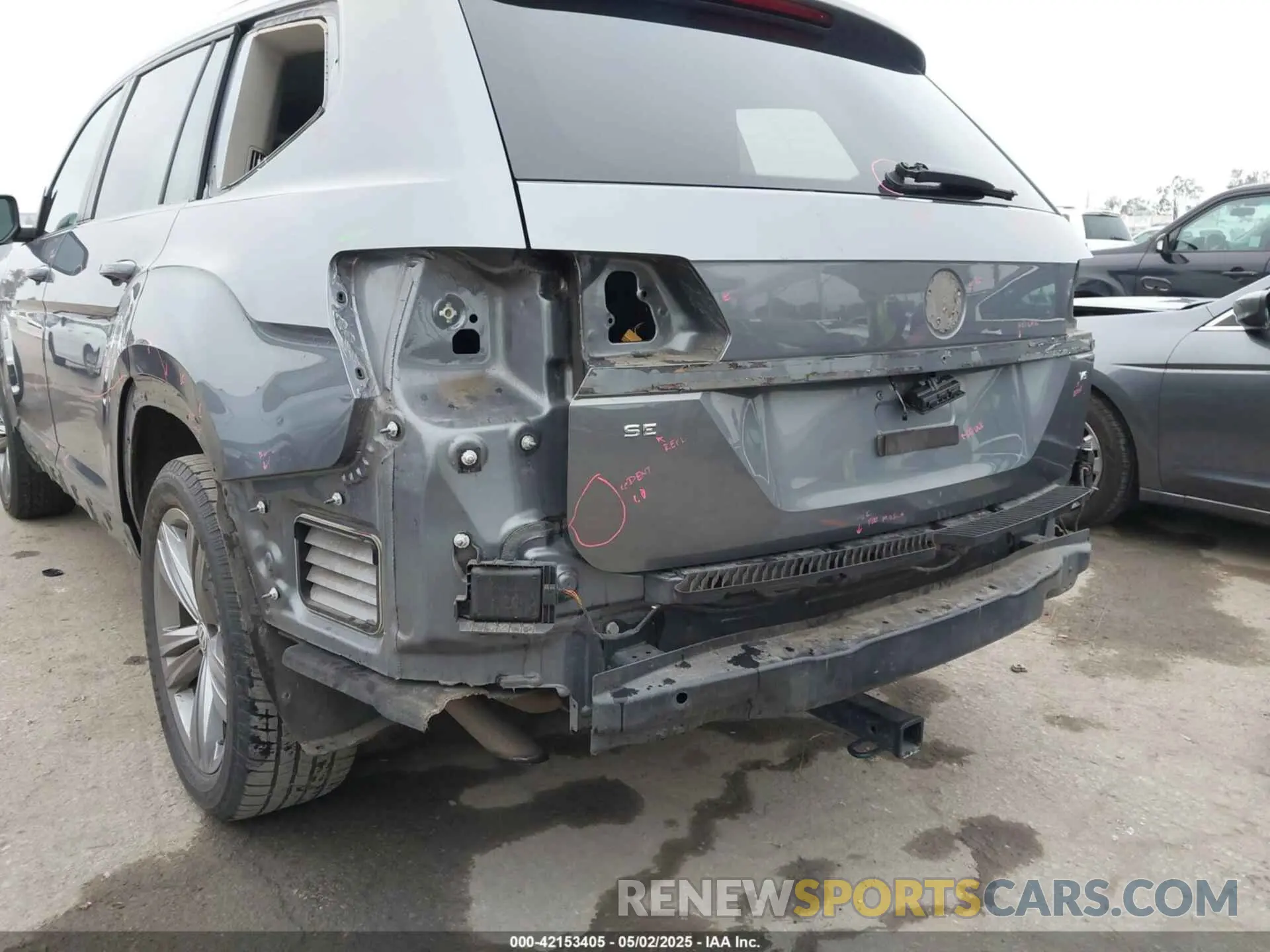 18 fotografías del automóvil dañado 1V2YR2CA9KC511490 VOLKSWAGEN ATLAS 2019