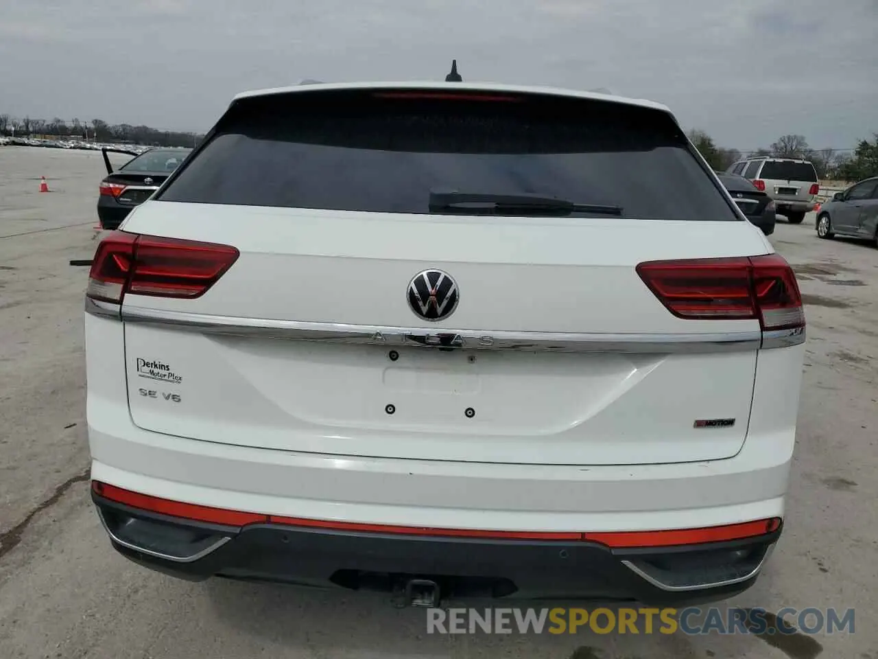 6 fotografías del automóvil dañado 1V21E2CAXLC221676 VOLKSWAGEN ATLAS 2020