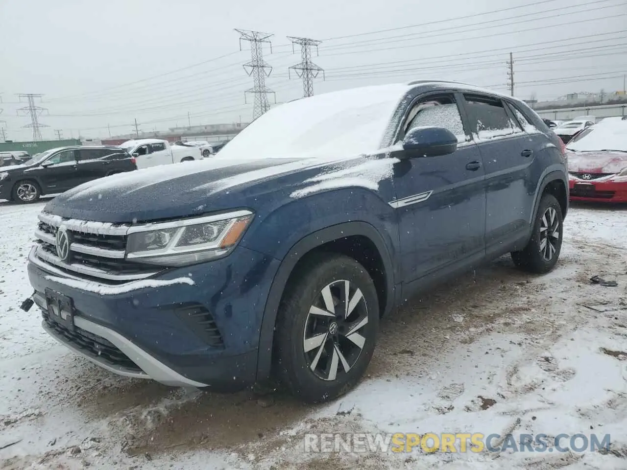 1 fotografías del automóvil dañado 1V24C2CA7LC204613 VOLKSWAGEN ATLAS 2020