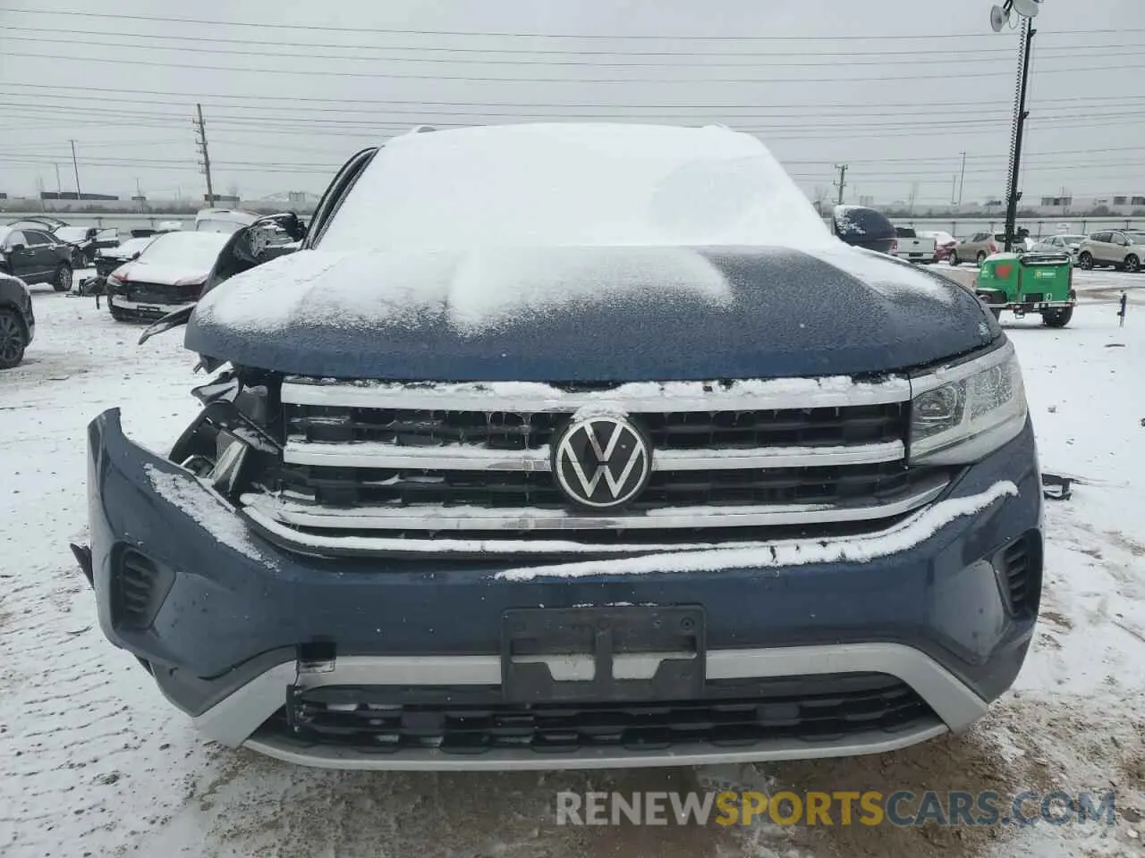 5 fotografías del automóvil dañado 1V24C2CA7LC204613 VOLKSWAGEN ATLAS 2020