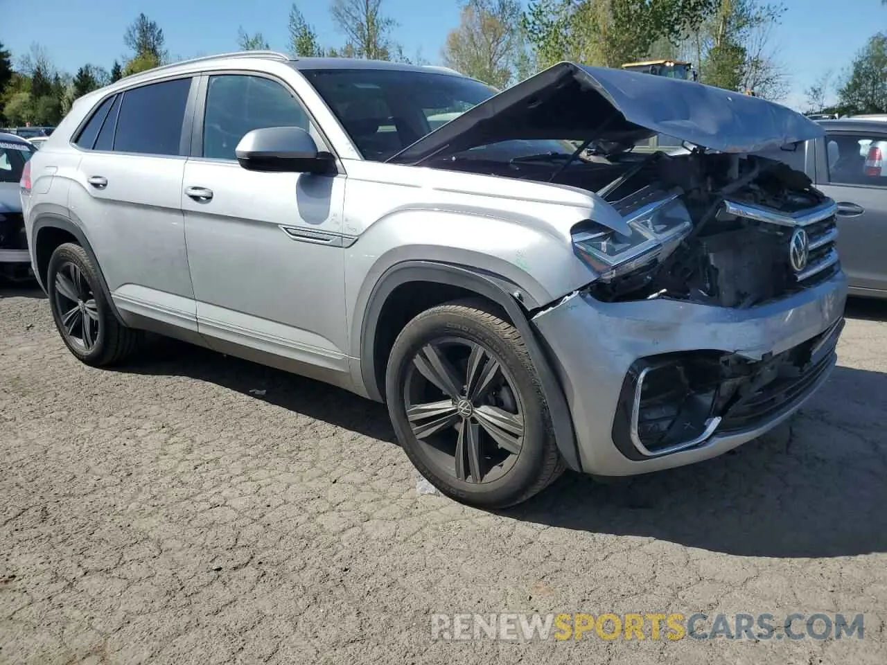 4 fotografías del automóvil dañado 1V26E2CA2LC231902 VOLKSWAGEN ATLAS 2020