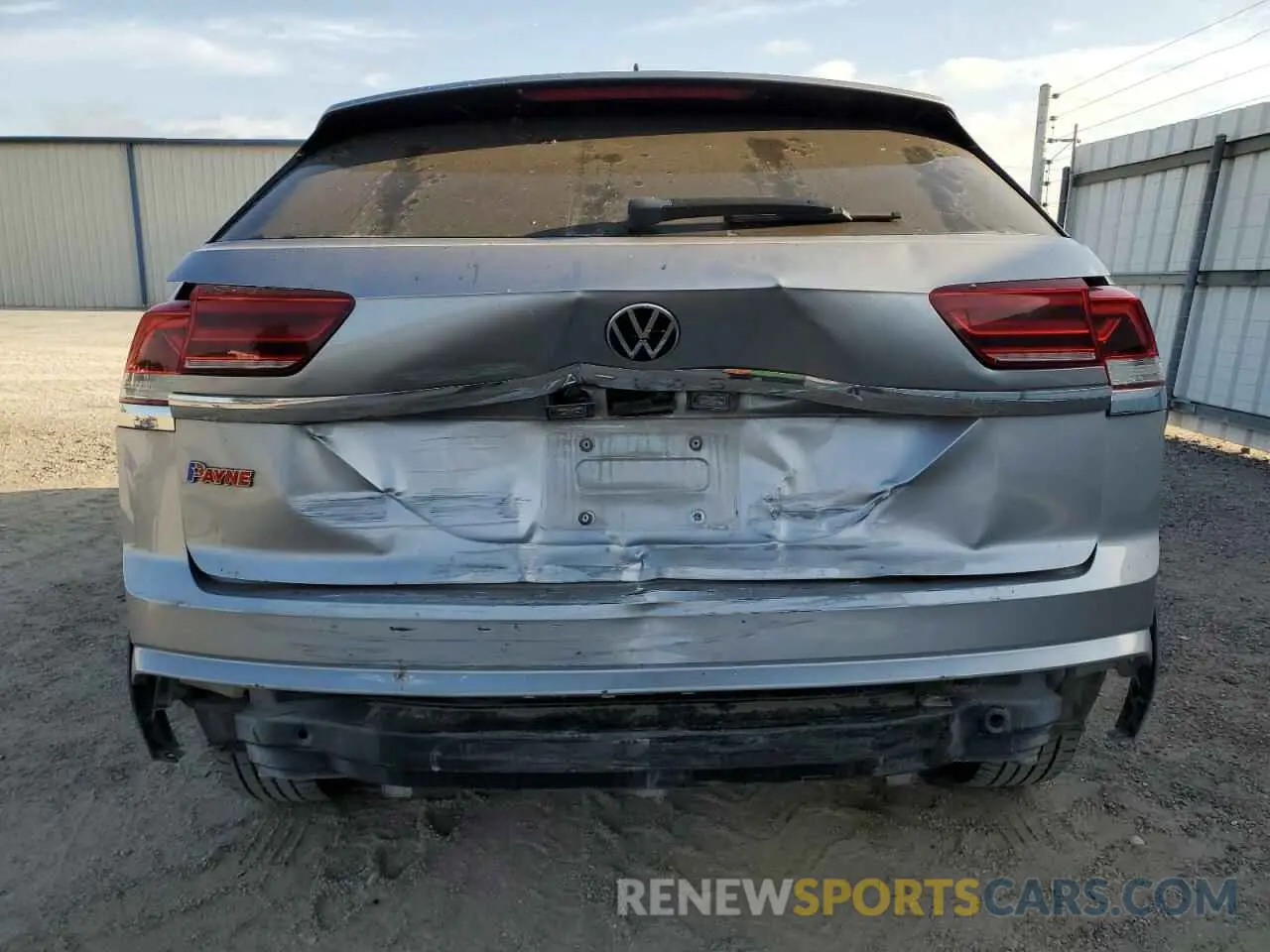 6 fotografías del automóvil dañado 1V2AC2CA6LC201821 VOLKSWAGEN ATLAS 2020