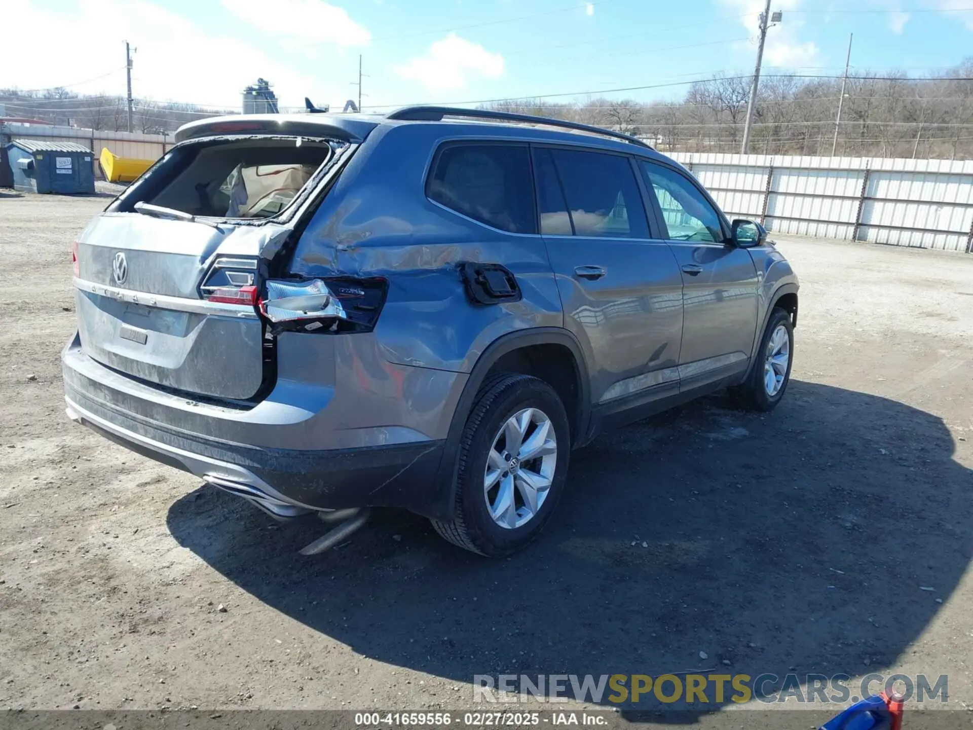 4 fotografías del automóvil dañado 1V2AP2CA0LC501536 VOLKSWAGEN ATLAS 2020