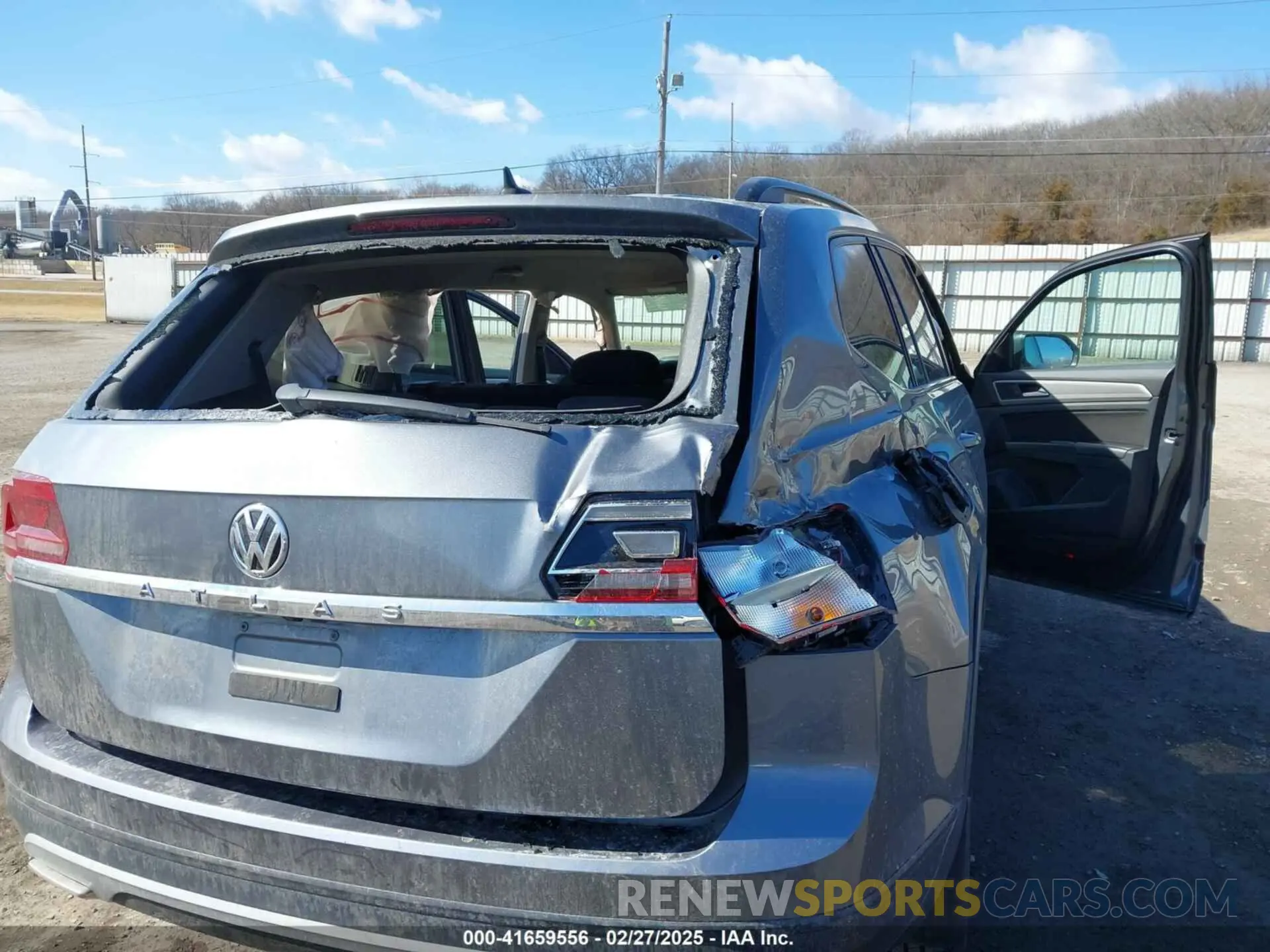 6 fotografías del automóvil dañado 1V2AP2CA0LC501536 VOLKSWAGEN ATLAS 2020
