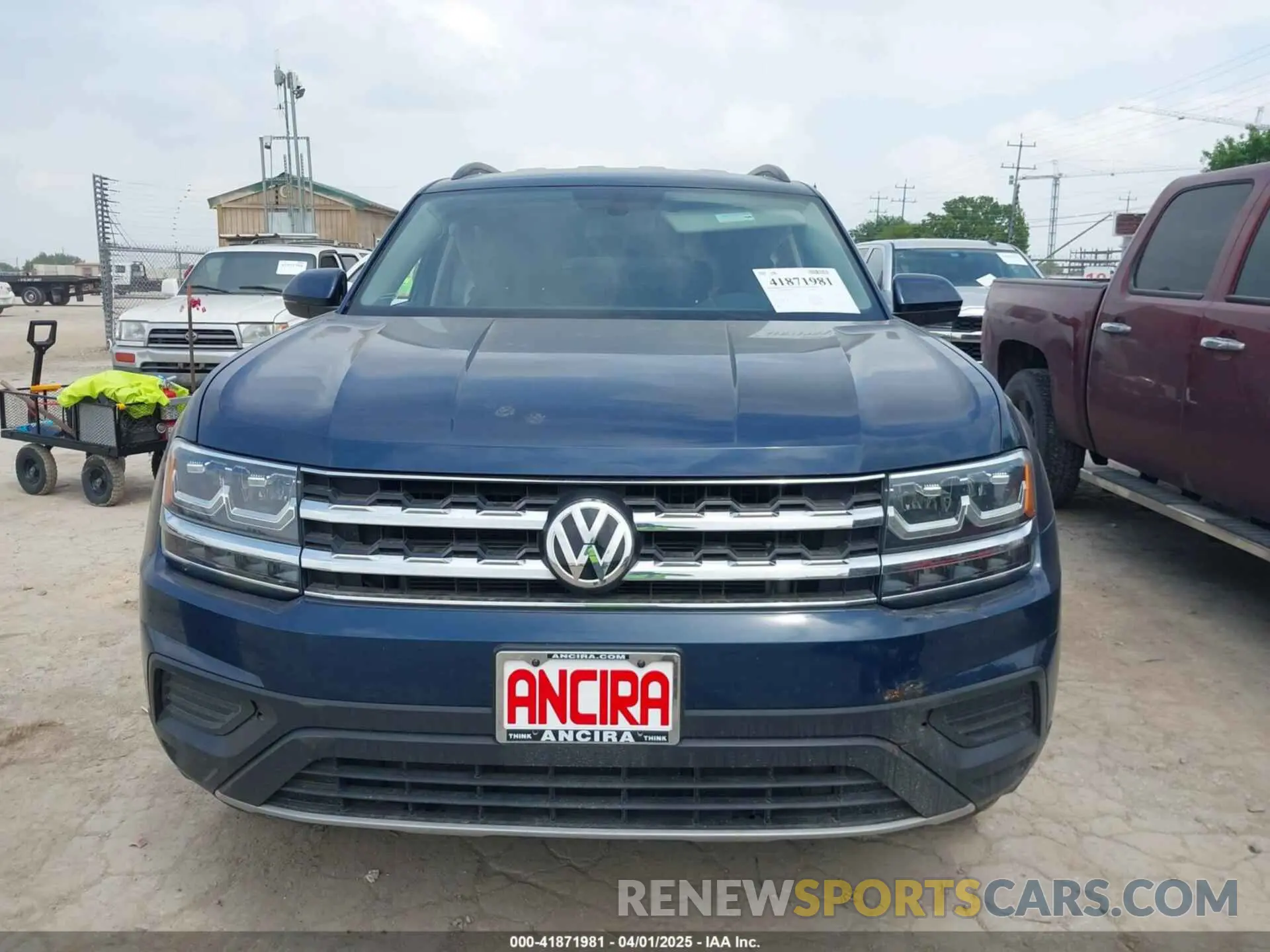 12 fotografías del automóvil dañado 1V2AP2CA9LC500661 VOLKSWAGEN ATLAS 2020
