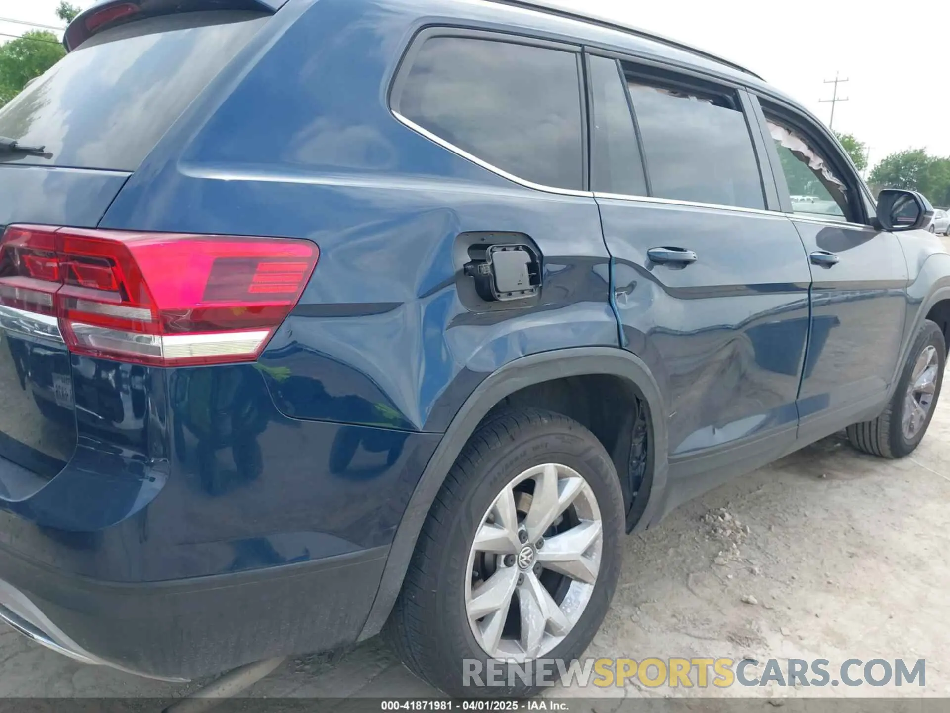 6 fotografías del automóvil dañado 1V2AP2CA9LC500661 VOLKSWAGEN ATLAS 2020