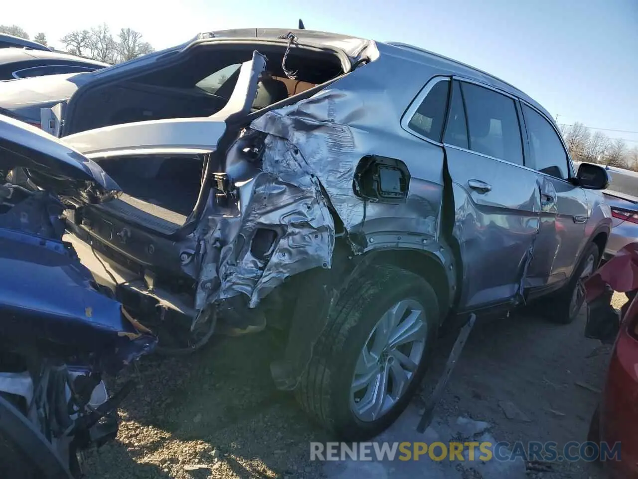 3 fotografías del automóvil dañado 1V2EC2CA5LC211709 VOLKSWAGEN ATLAS 2020