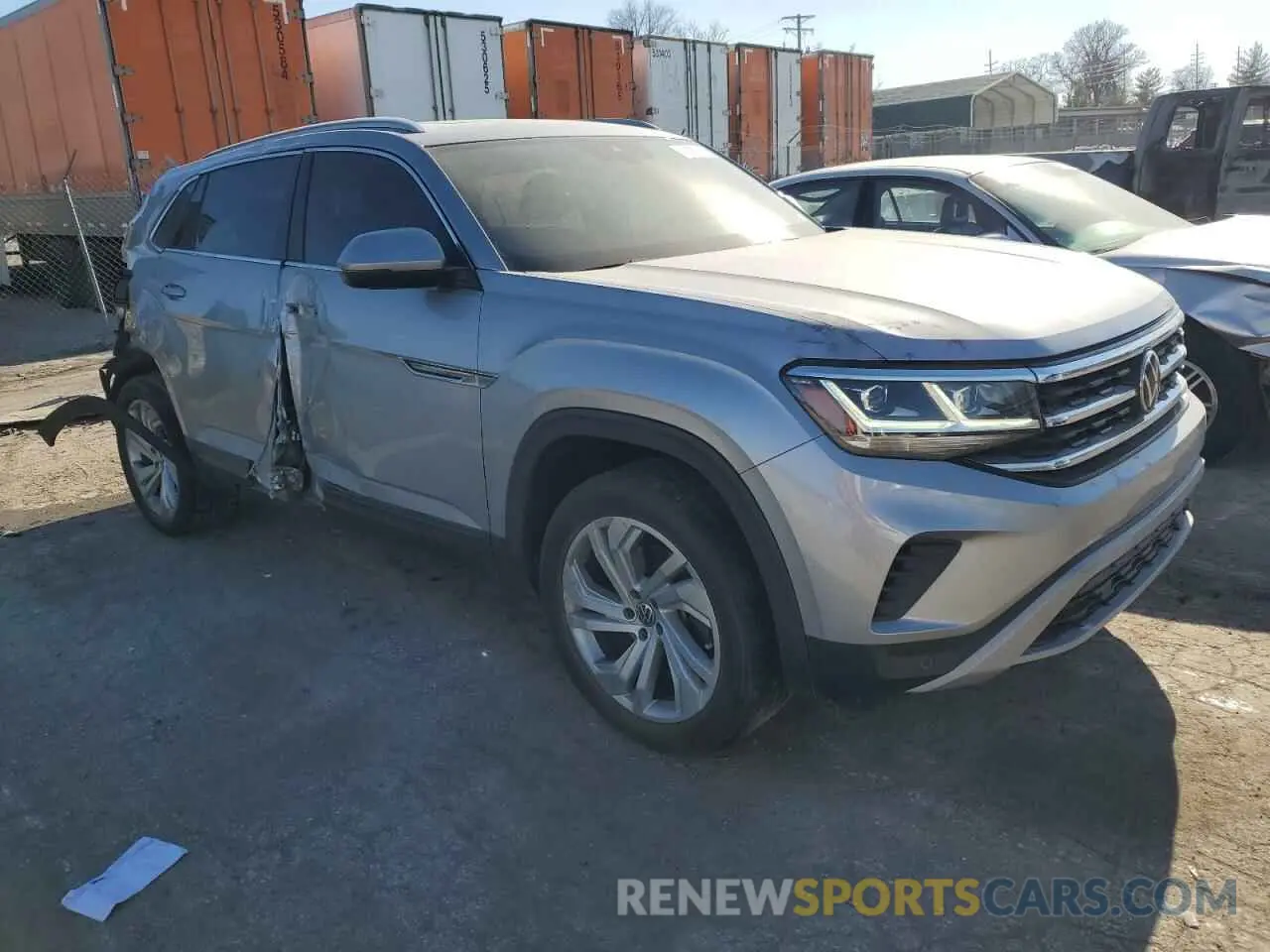4 fotografías del automóvil dañado 1V2EC2CA5LC211709 VOLKSWAGEN ATLAS 2020