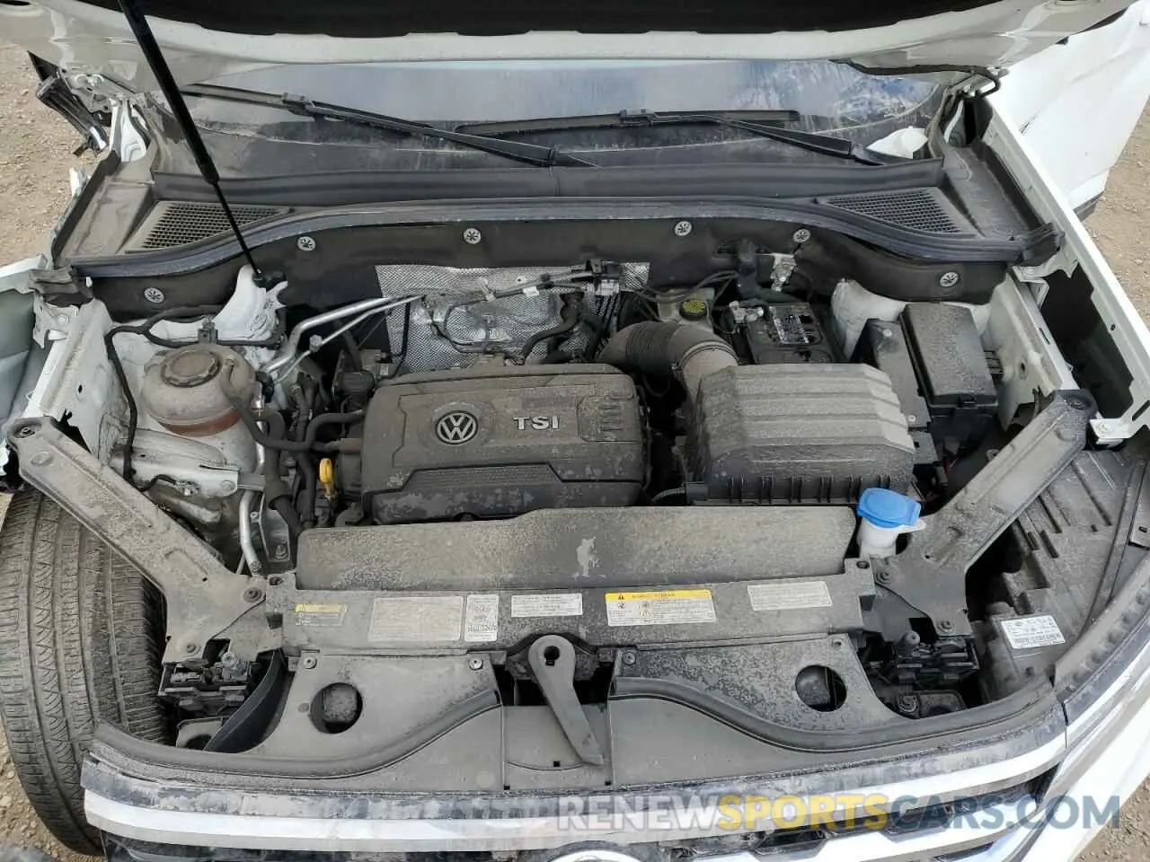 12 fotografías del automóvil dañado 1V2MC2CA2LC232531 VOLKSWAGEN ATLAS 2020