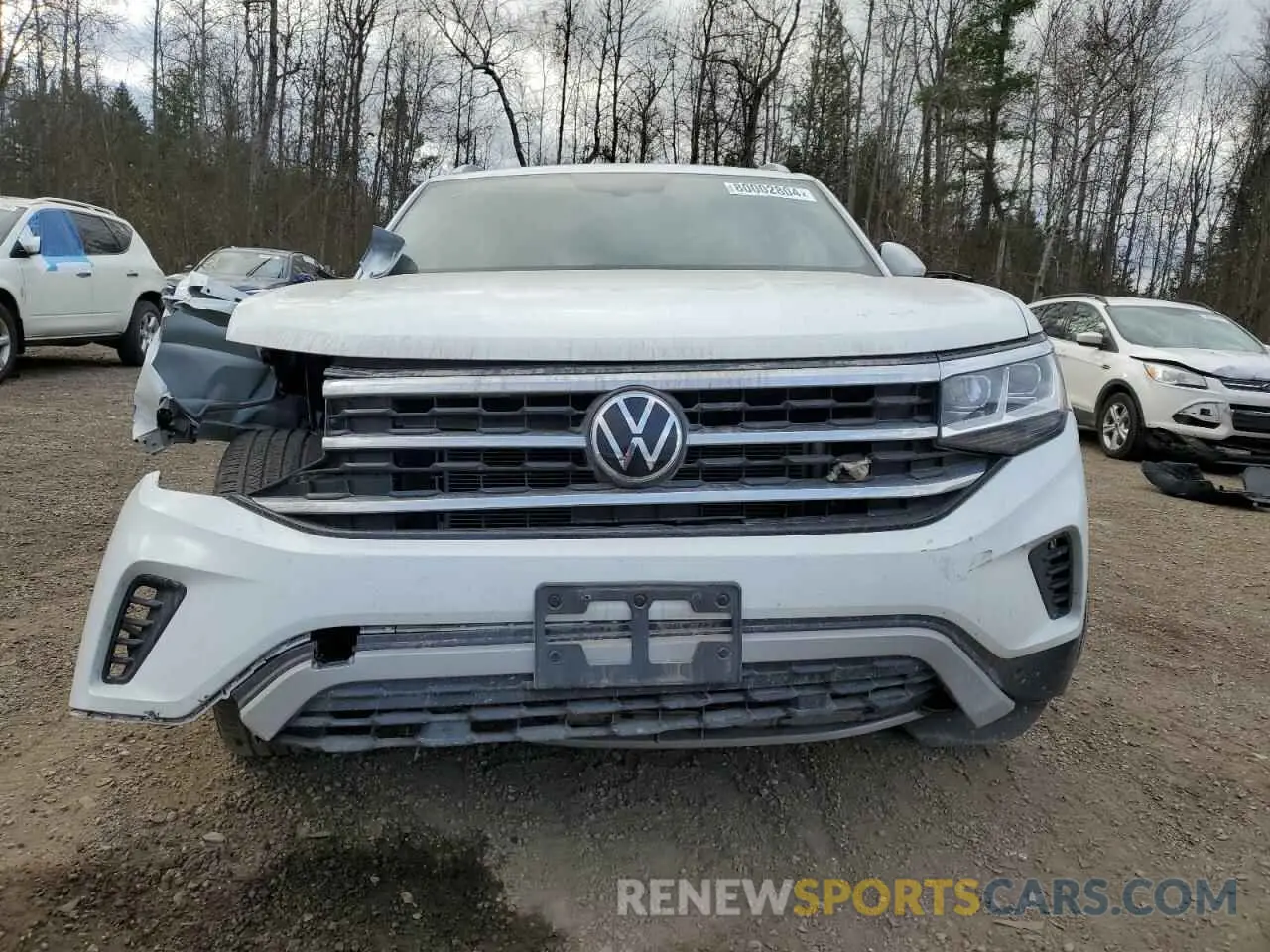 5 fotografías del automóvil dañado 1V2MC2CA2LC232531 VOLKSWAGEN ATLAS 2020