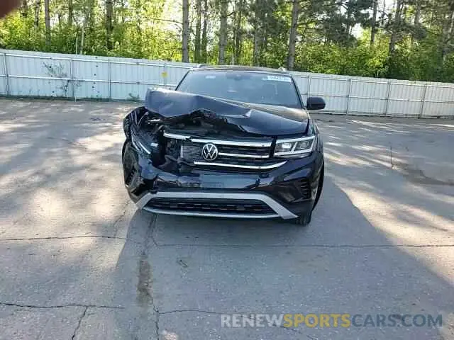 14 fotografías del automóvil dañado 1V2ME2CA5LC214793 VOLKSWAGEN ATLAS 2020