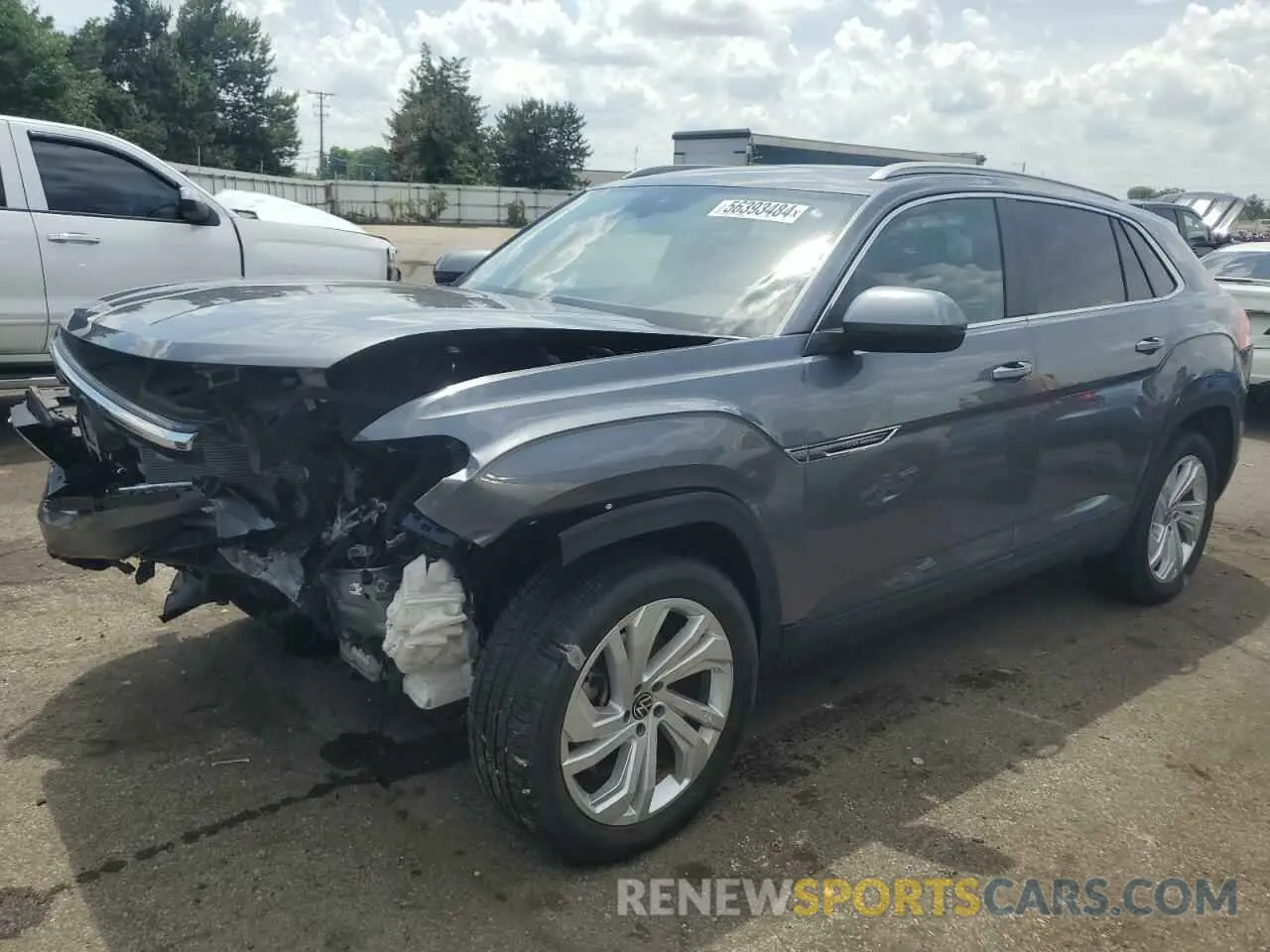 1 fotografías del automóvil dañado 1V2ME2CA7LC216108 VOLKSWAGEN ATLAS 2020