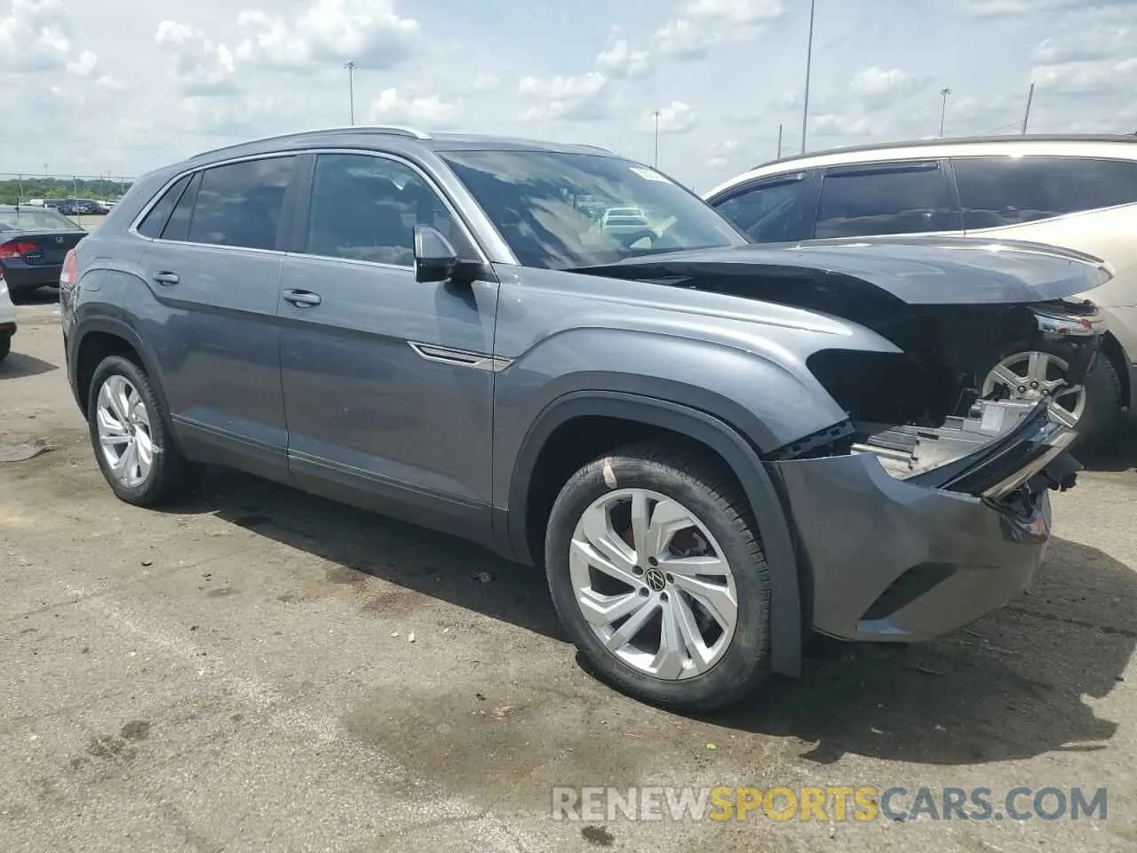 4 fotografías del automóvil dañado 1V2ME2CA7LC216108 VOLKSWAGEN ATLAS 2020