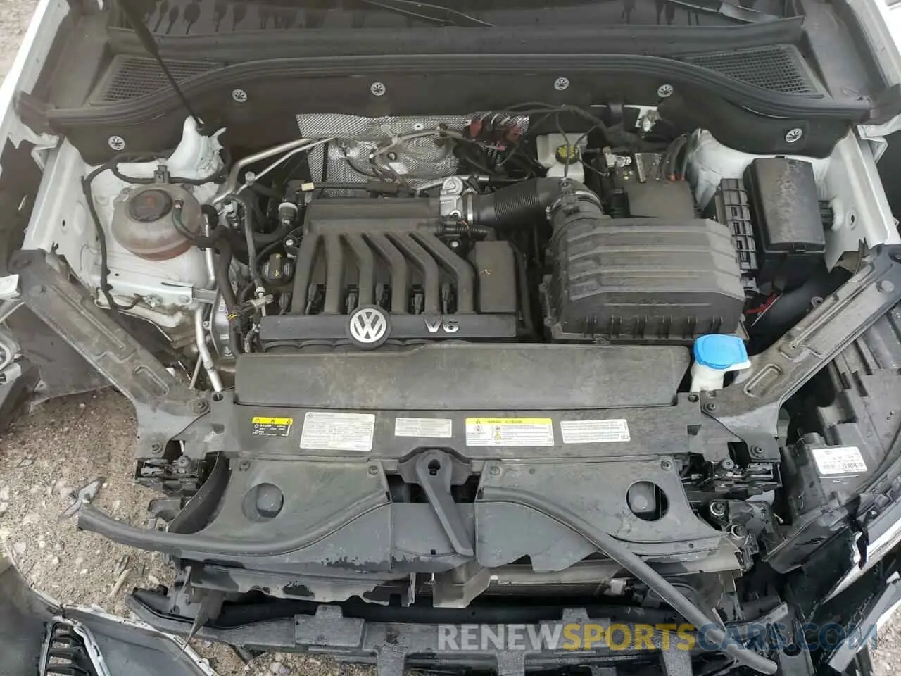13 fotografías del automóvil dañado 1V2ME2CAXLC232299 VOLKSWAGEN ATLAS 2020