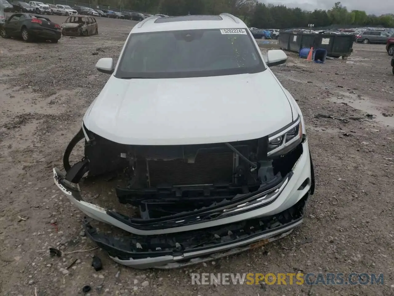 5 fotografías del automóvil dañado 1V2ME2CAXLC232299 VOLKSWAGEN ATLAS 2020